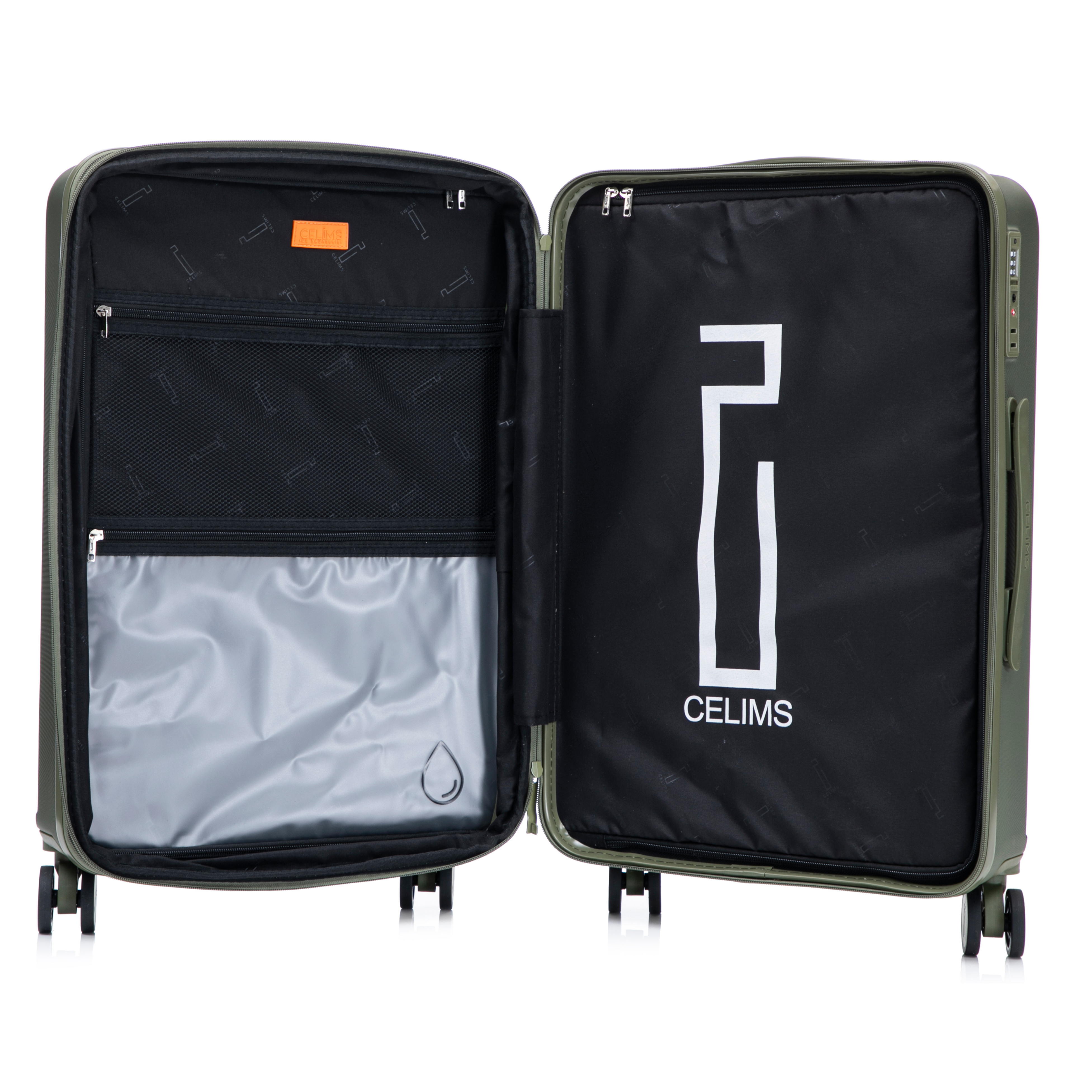 Valise Cabine 55 cm ABS – Linea Premium - Extensible & Serrure TSA