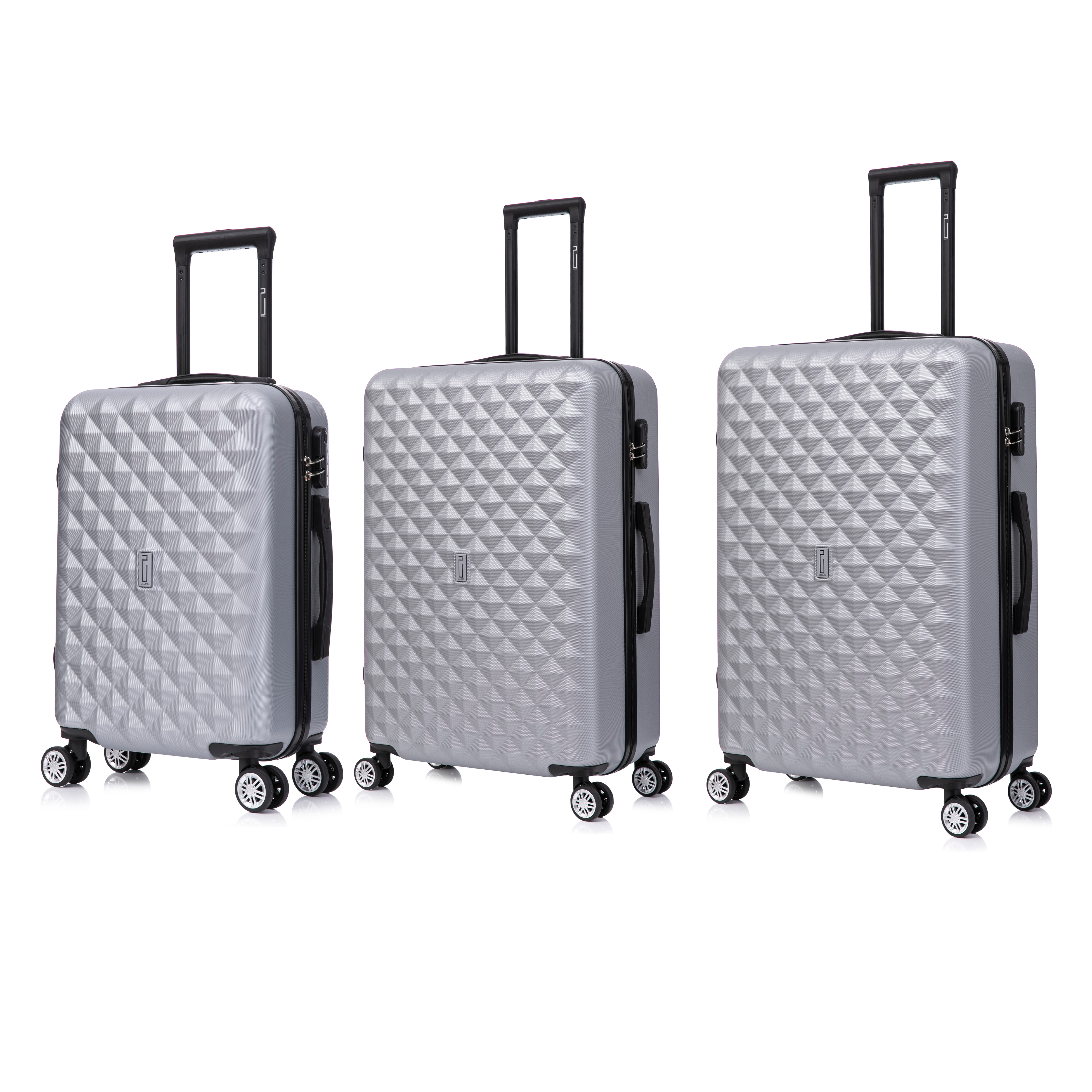 3-Piece Urban Luggage Set | Cabin Suitcase | Medium Suitcase | Large Suitcase – Rose Gold