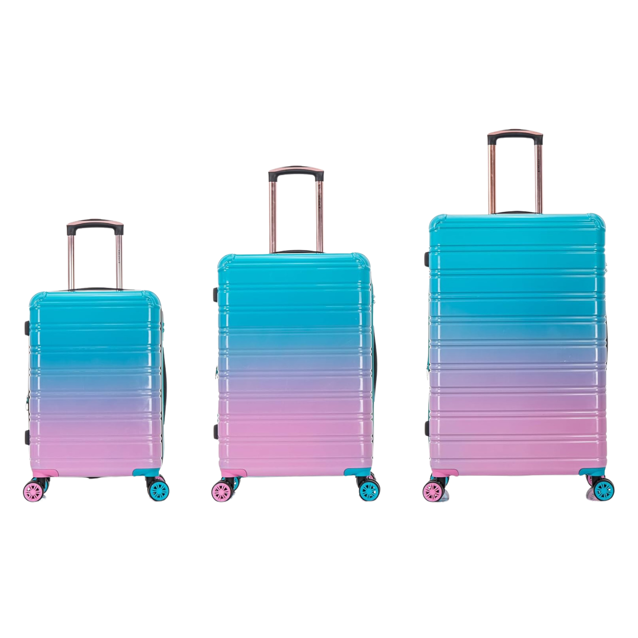 Set Valise 3 pièces Polycarbonate | Valise Cabine | Valise Moyenne | Valise Grande