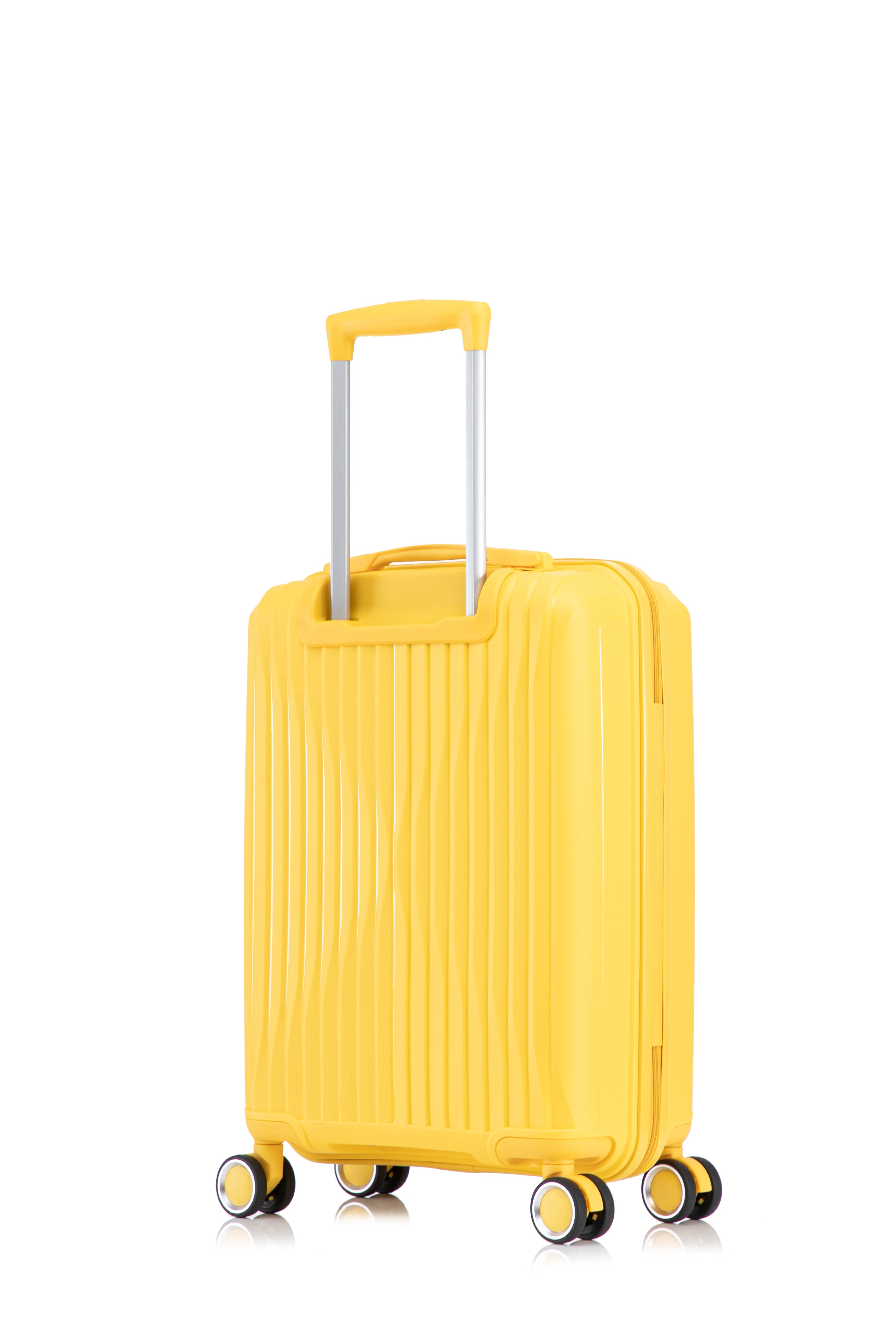 Set Valise 3 pièces En Polypropylène | Valise Cabine | Valise Moyenne | Valise Grande