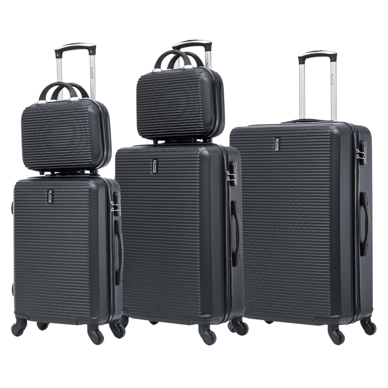 Set valises Week-End 5 pièces – 4 valises + vanity