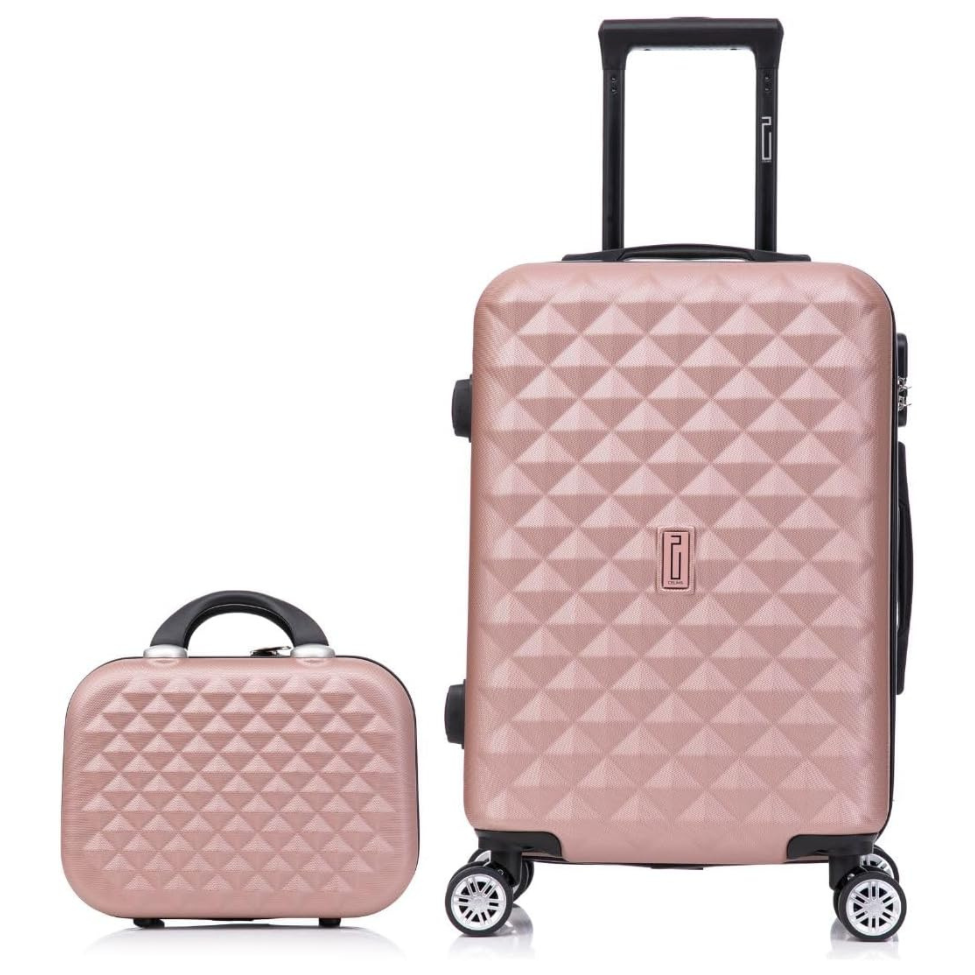 Valise Cabine avec Vanity Urban | Bagage Cabine | 55x40x20 | Rose Gold