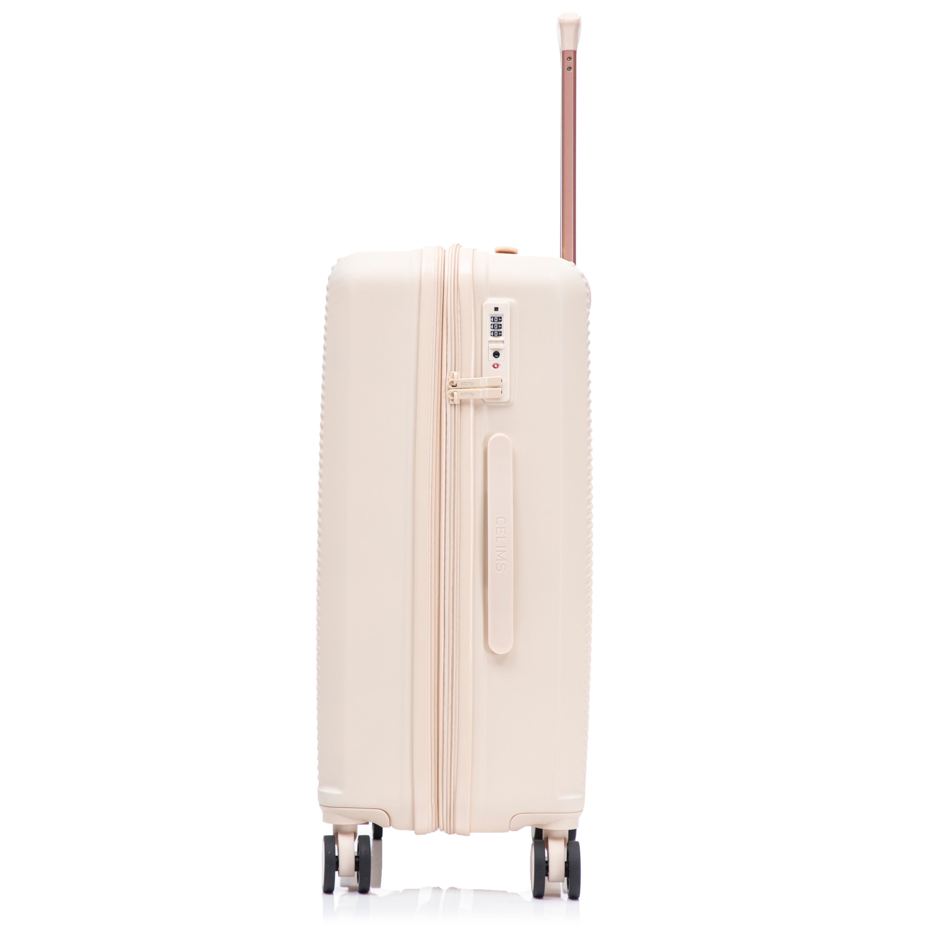 Valise Cabine 55 cm ABS – Linea Premium - Extensible & Serrure TSA