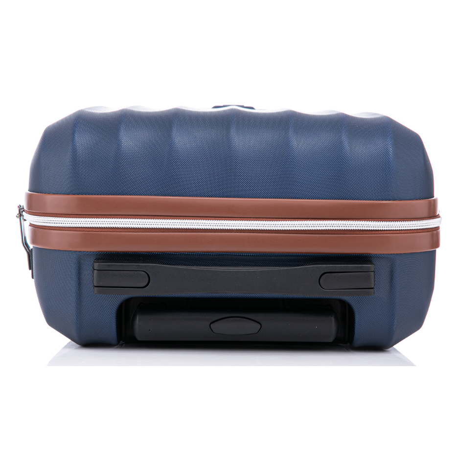 18” Carry-On Luggage Easyjet | Cabin Suitcase | Midnight Blue | ABS