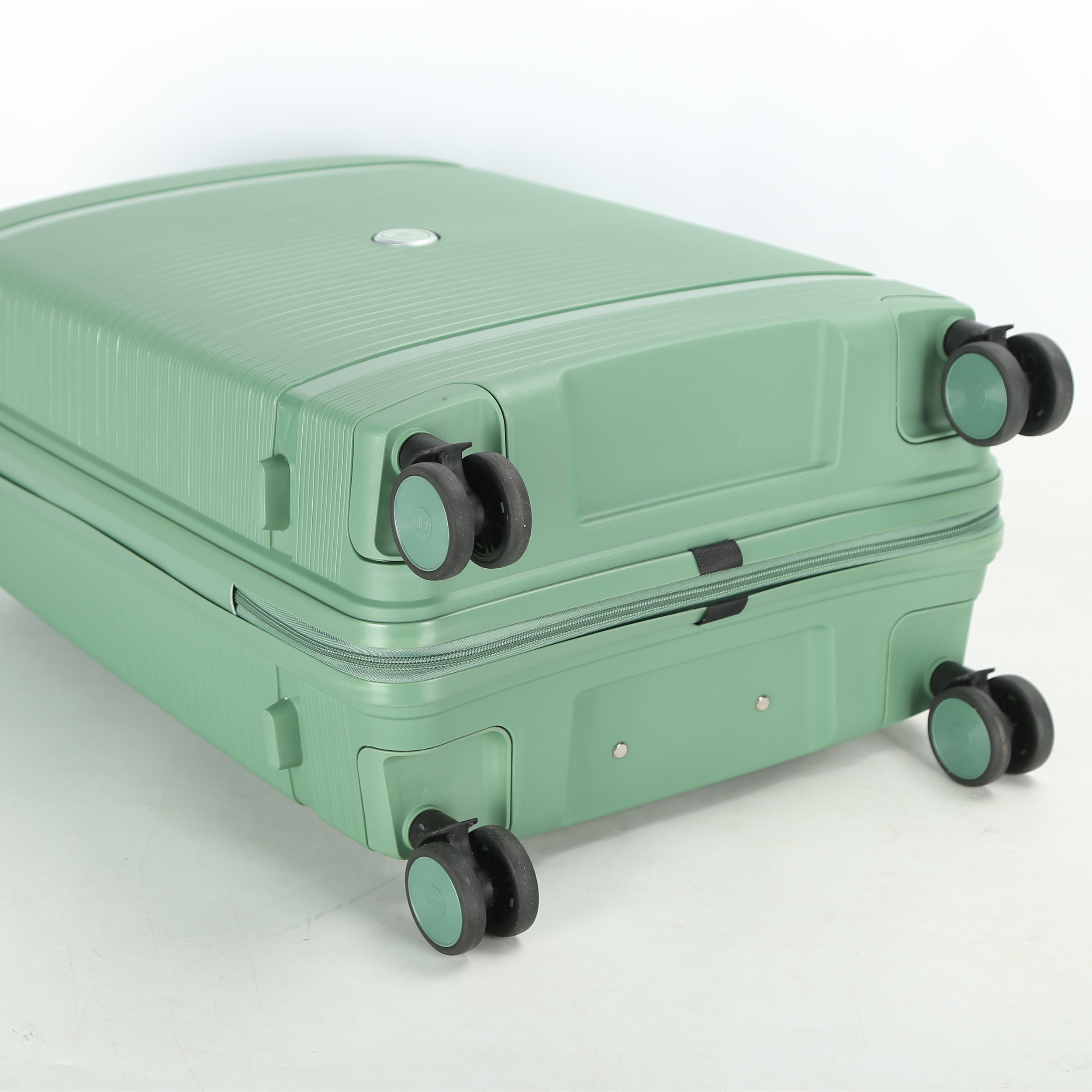 Set 3 Valises – Polypropylène (XL-75cm) (L-65cm) (S-55cm) – Vert Pastel