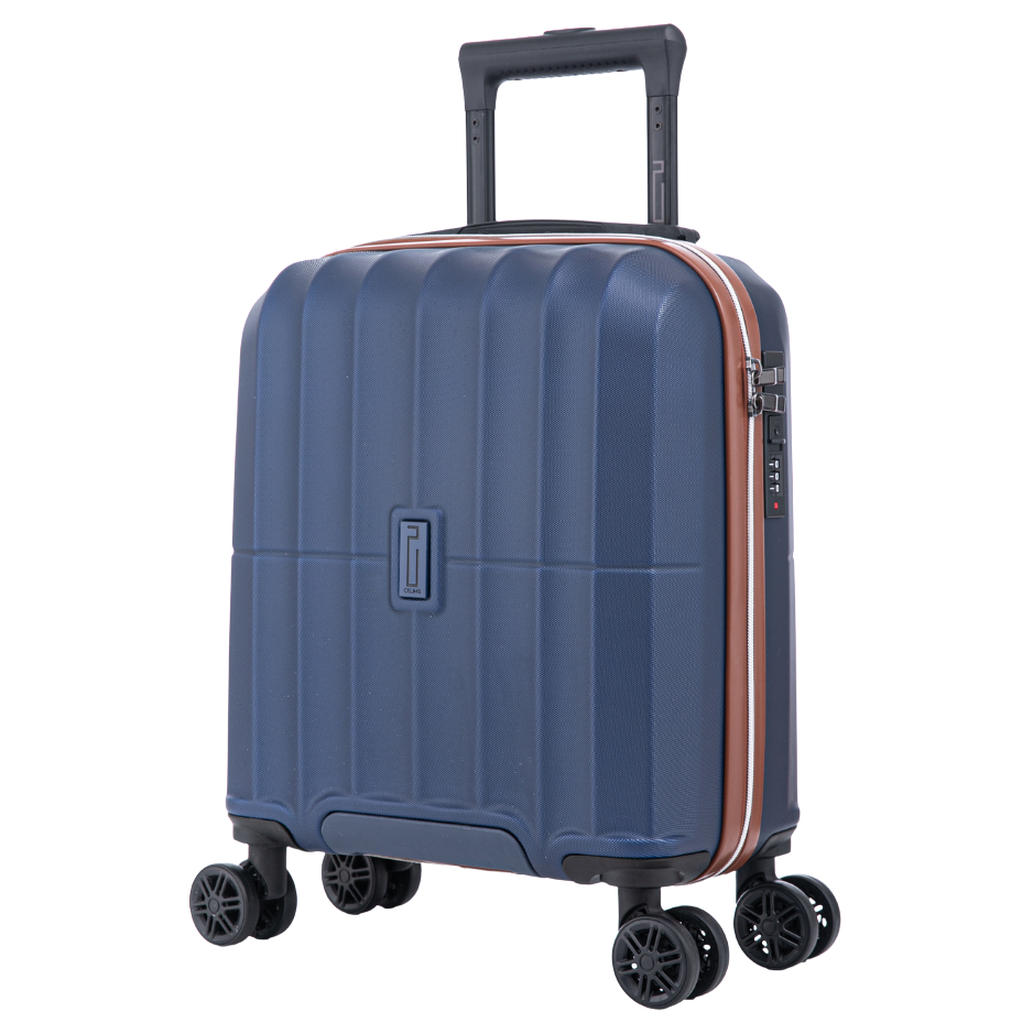 18” Carry-On Luggage Easyjet | Cabin Suitcase | Midnight Blue | ABS
