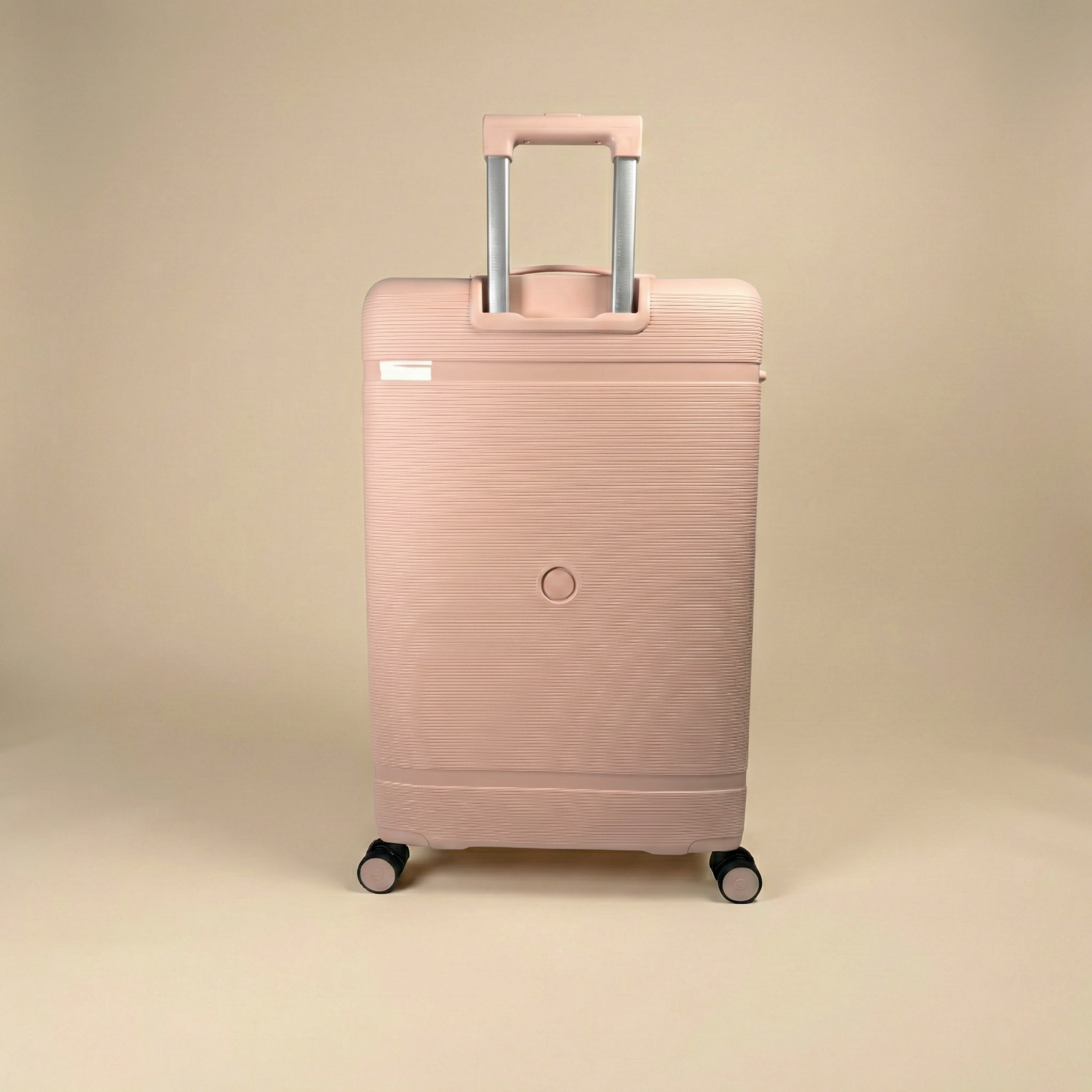 Set 3 Valises – Polypropylène (XL-75cm) (L-65cm) (S-55cm) – Rose Pale