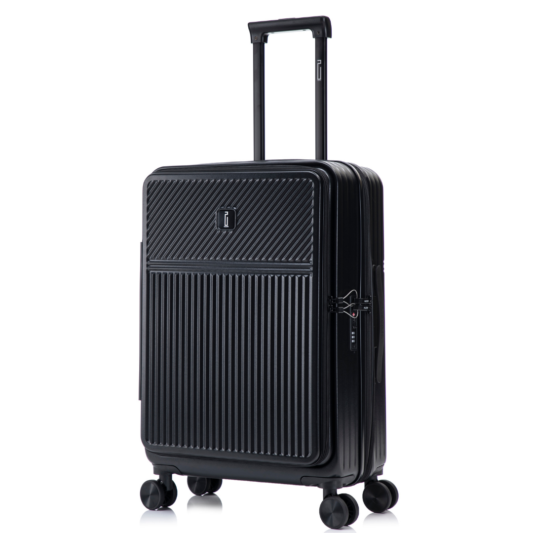 Valise Soute L (65 cm) ABS – Front Opening - Extensible & Serrure TSA