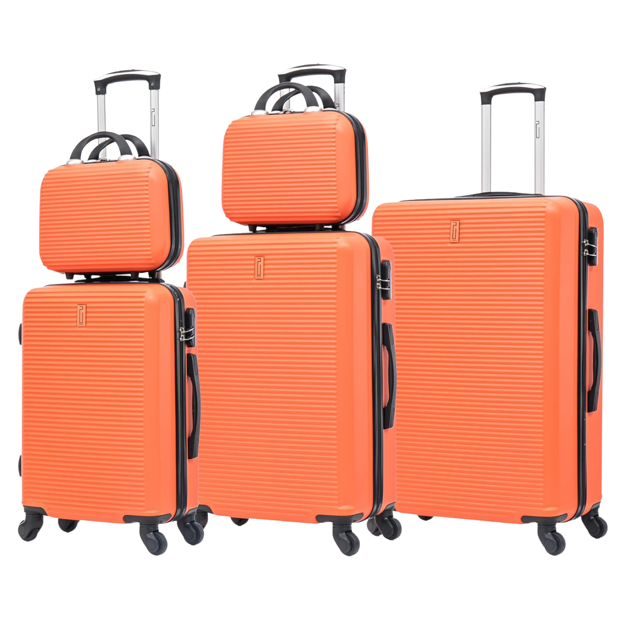 Set valises Week-End 5 pièces – 4 valises + vanity