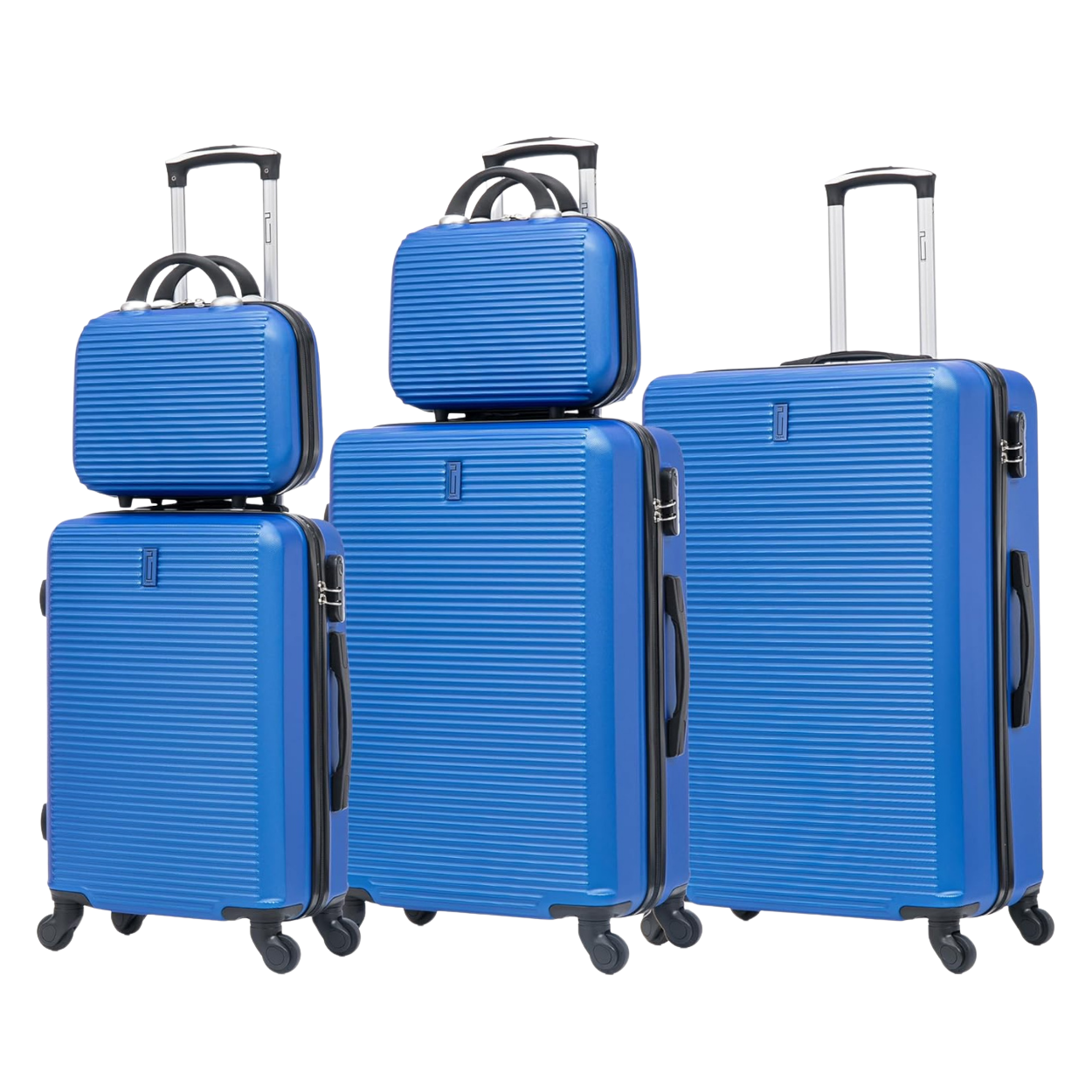 SET - Set 5 Pièces - ABS (XL-75cm) (L-65cm) (S-55cm) (Vanity 30 & 35cm)