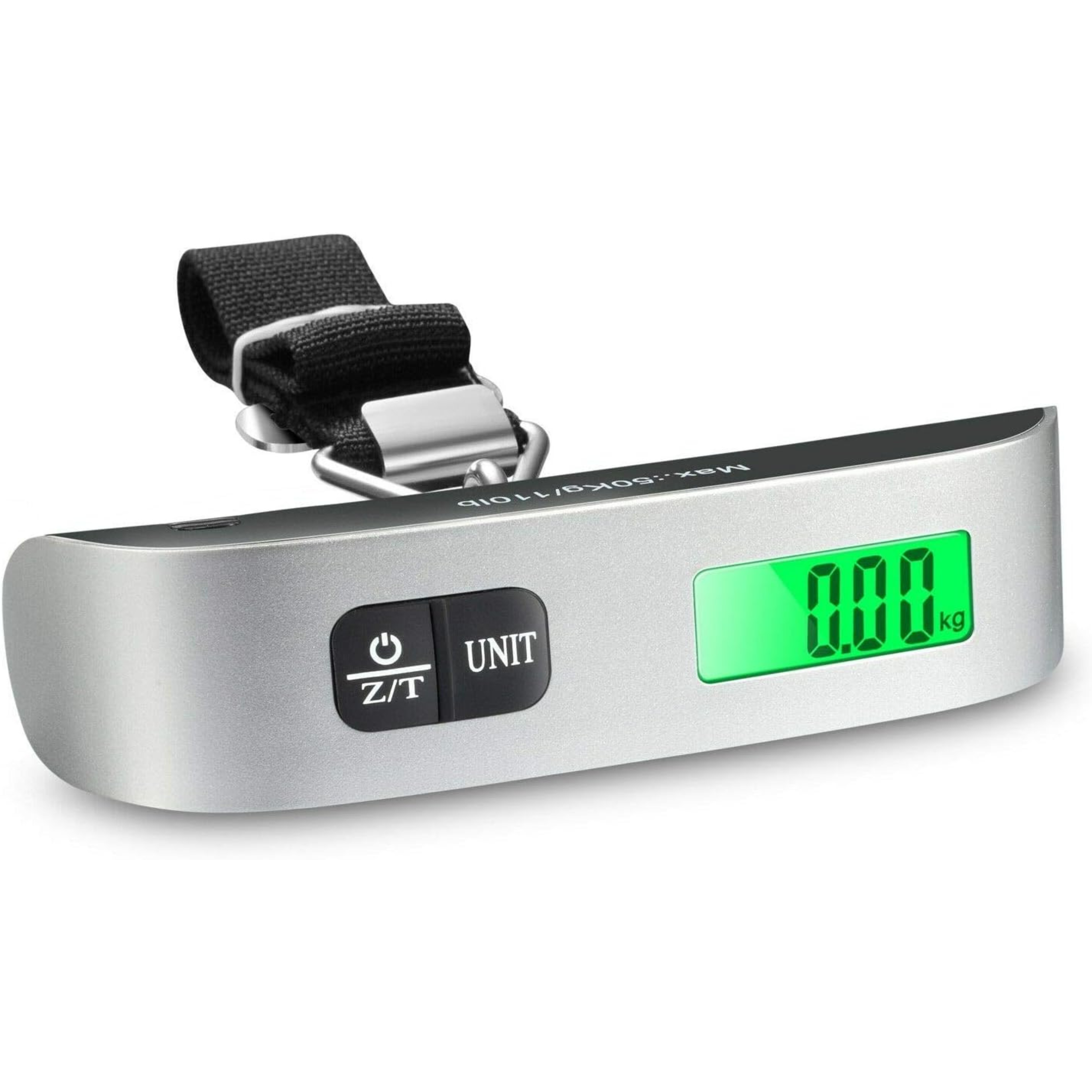 Electronic Baggage Scale | Portable Digital Baggage Scale with Temperature Function | Ideal for Travel and Airports