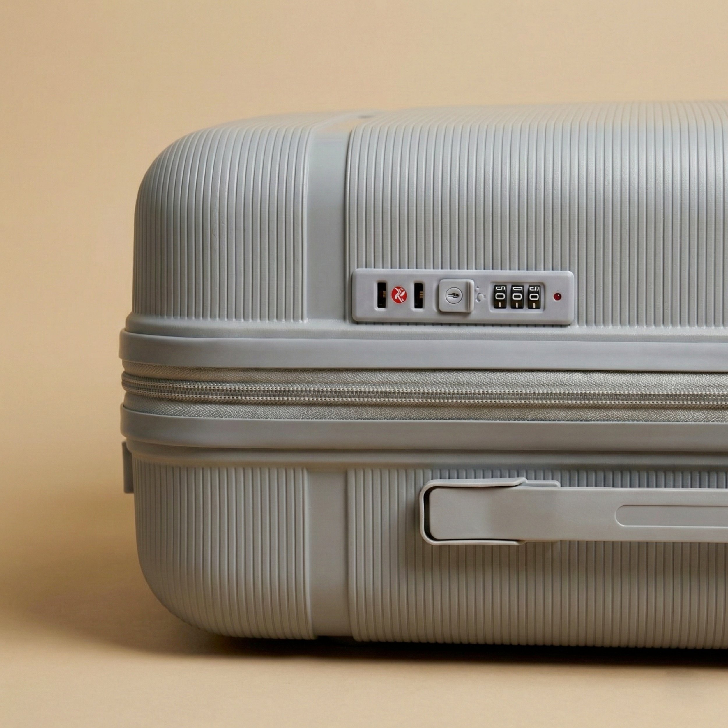 Set 3 Valises – Polypropylène (XL-75cm) (L-65cm) (S-55cm) – Bleu Pastel