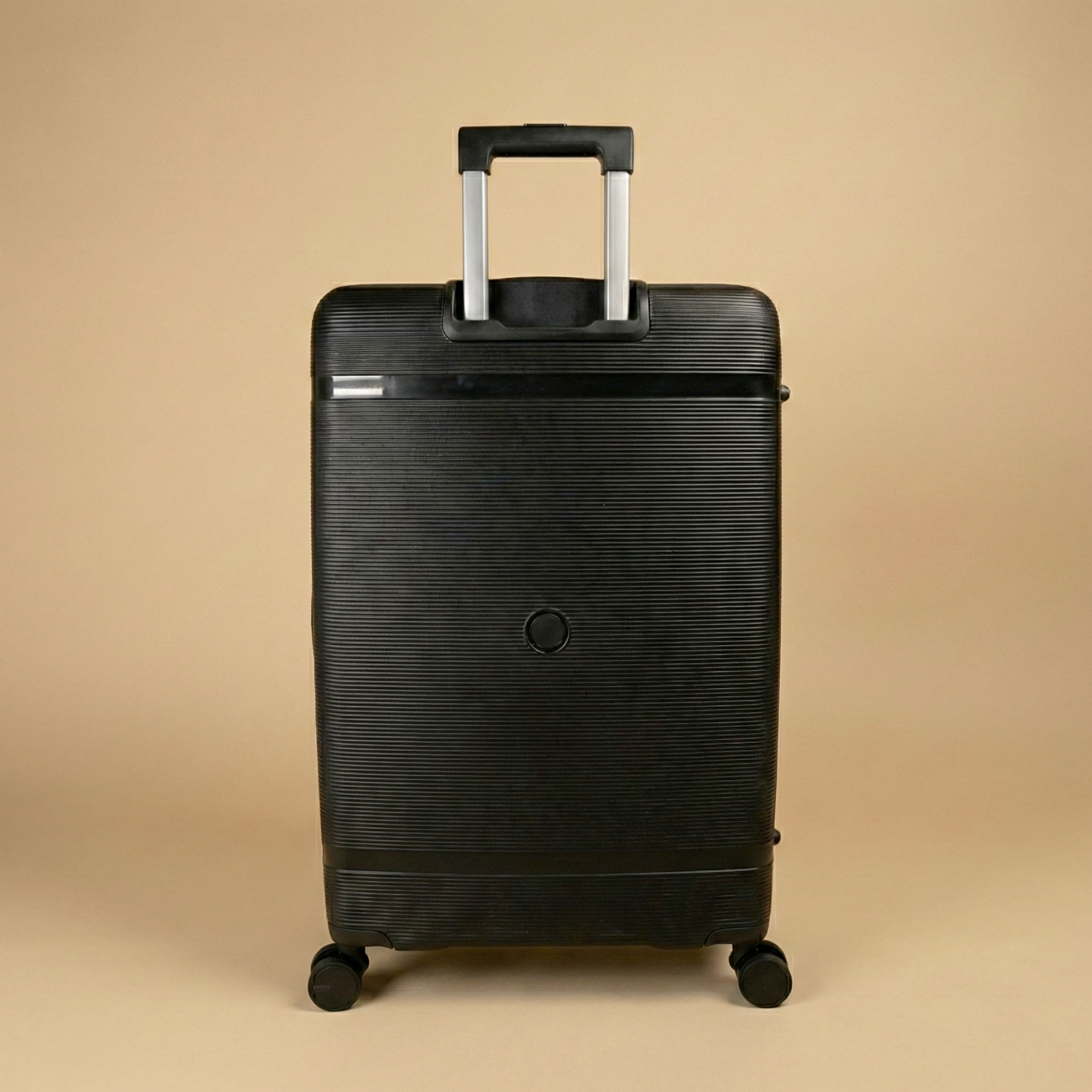 Set 3 Valises – Polypropylène (XL-75cm) (L-65cm) (S-55cm) – Noir