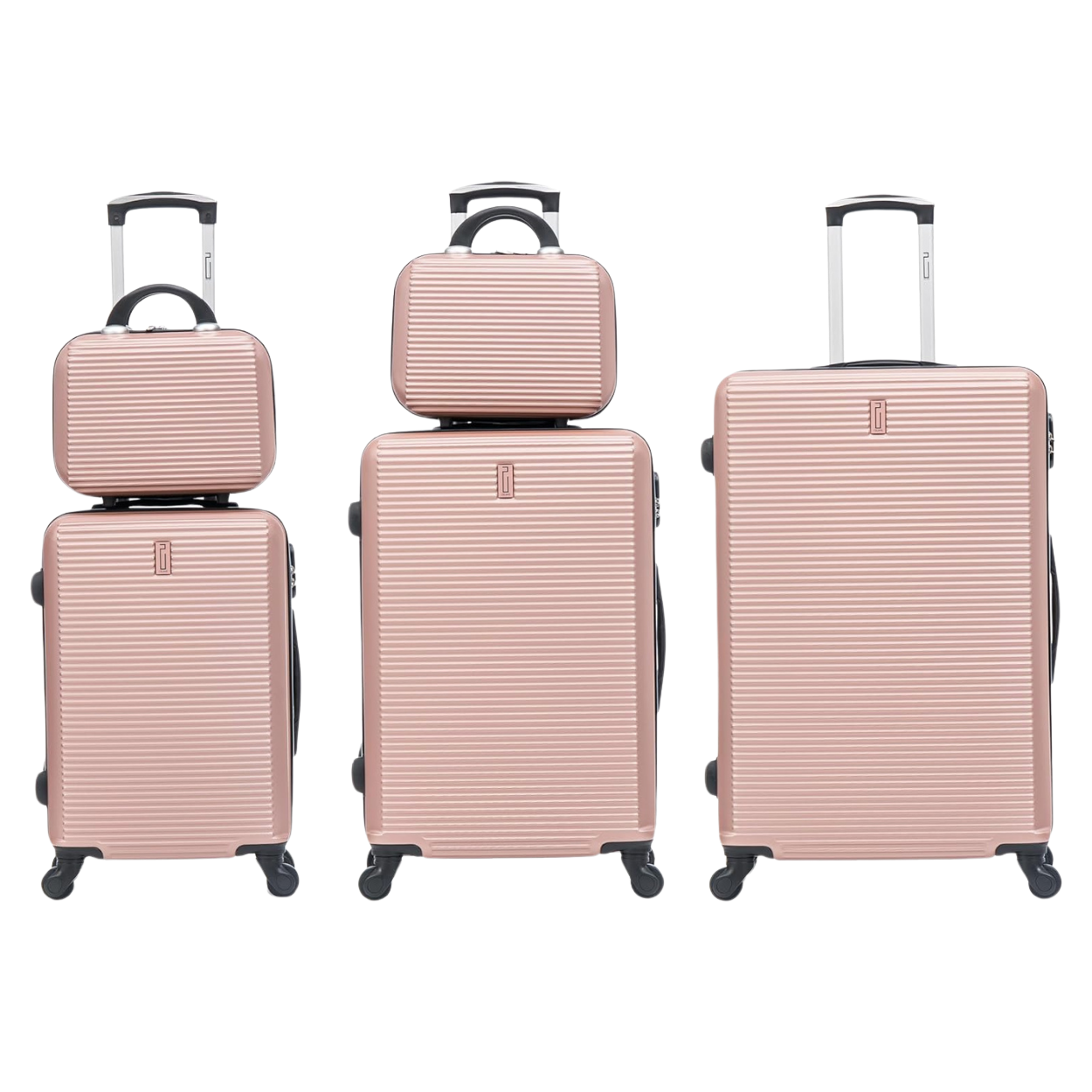 Set valises Week-End 5 pièces – 4 valises + vanity