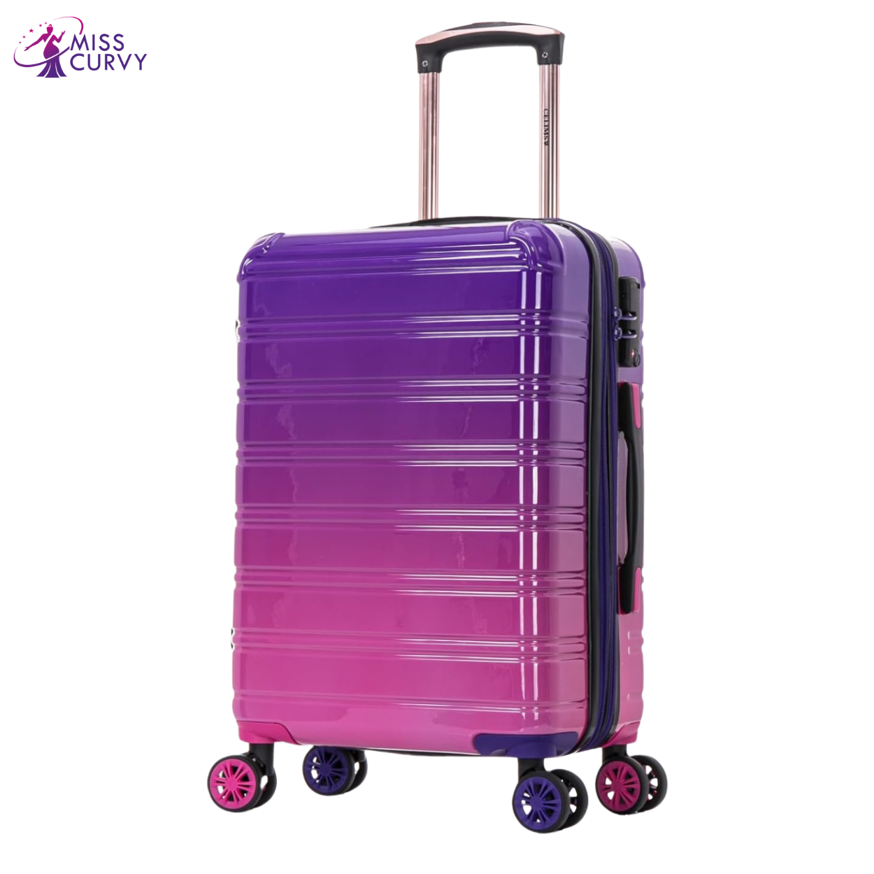 Set Valise 3 pièces Polycarbonate | Valise Cabine | Valise Moyenne | Valise Grande