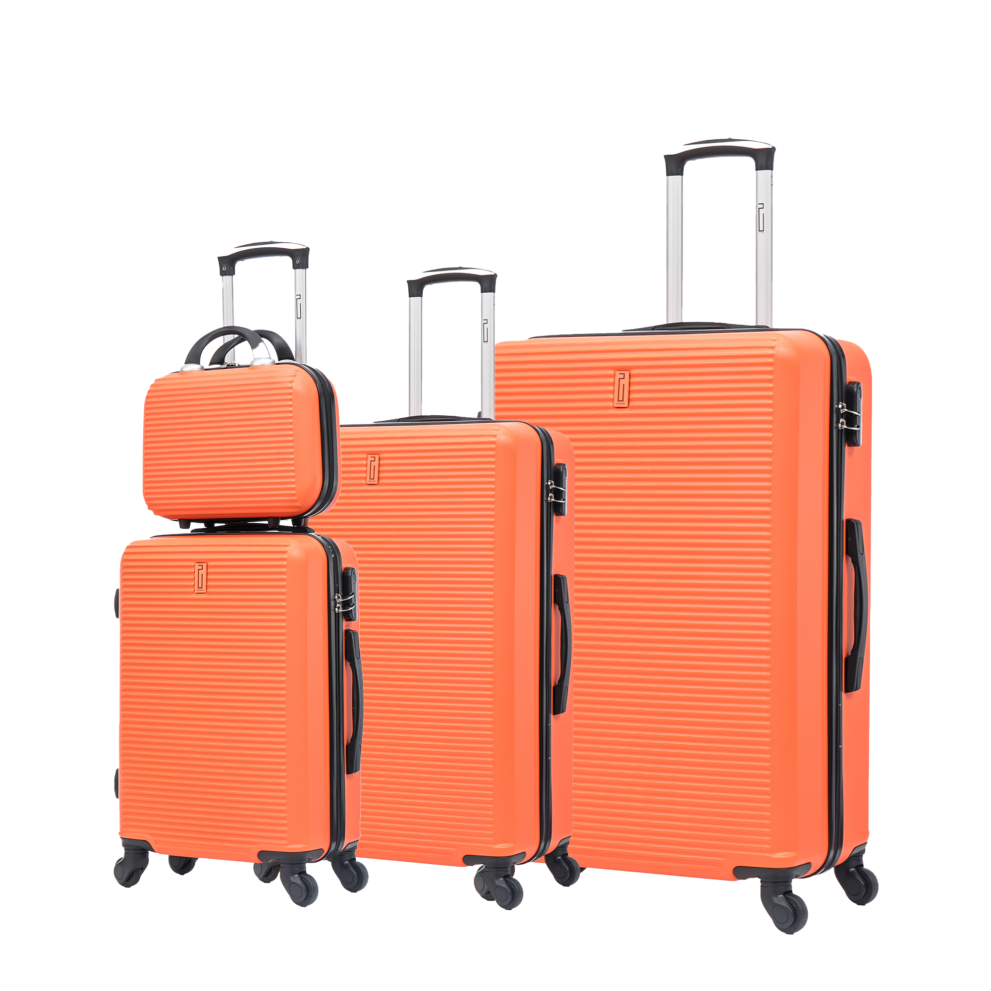 Set valises Week-End 4 pièces (cabine, moyenne, grande + vanity)