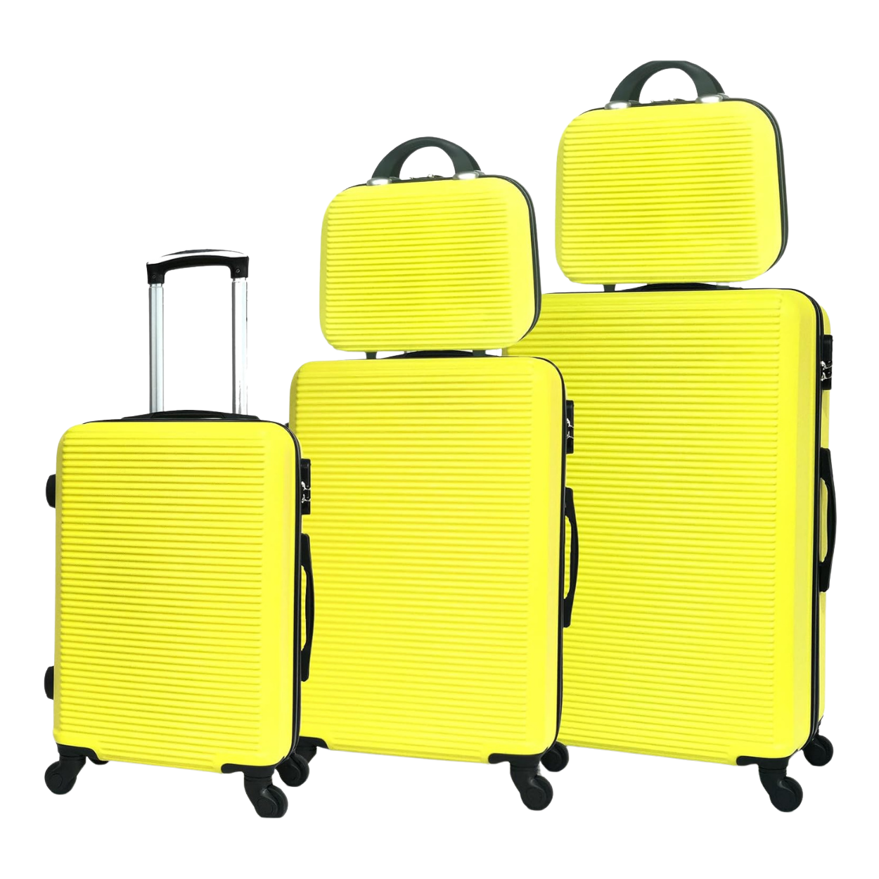 Set valises Week-End 5 pièces – 4 valises + vanity