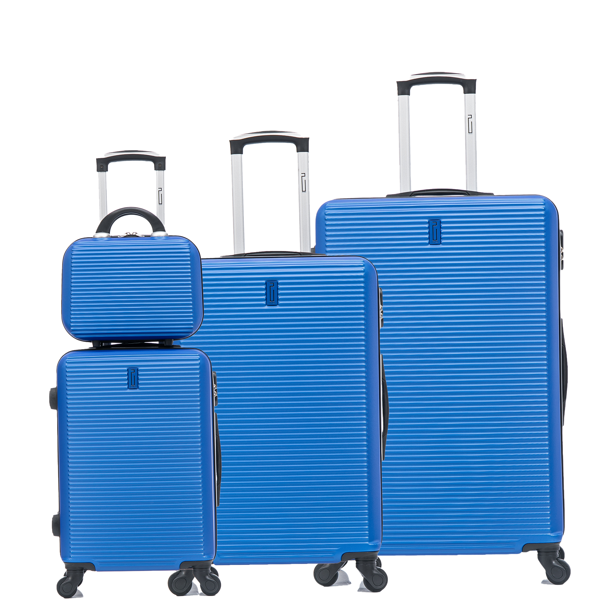 Set valises Week-End 4 pièces (cabine, moyenne, grande + vanity)