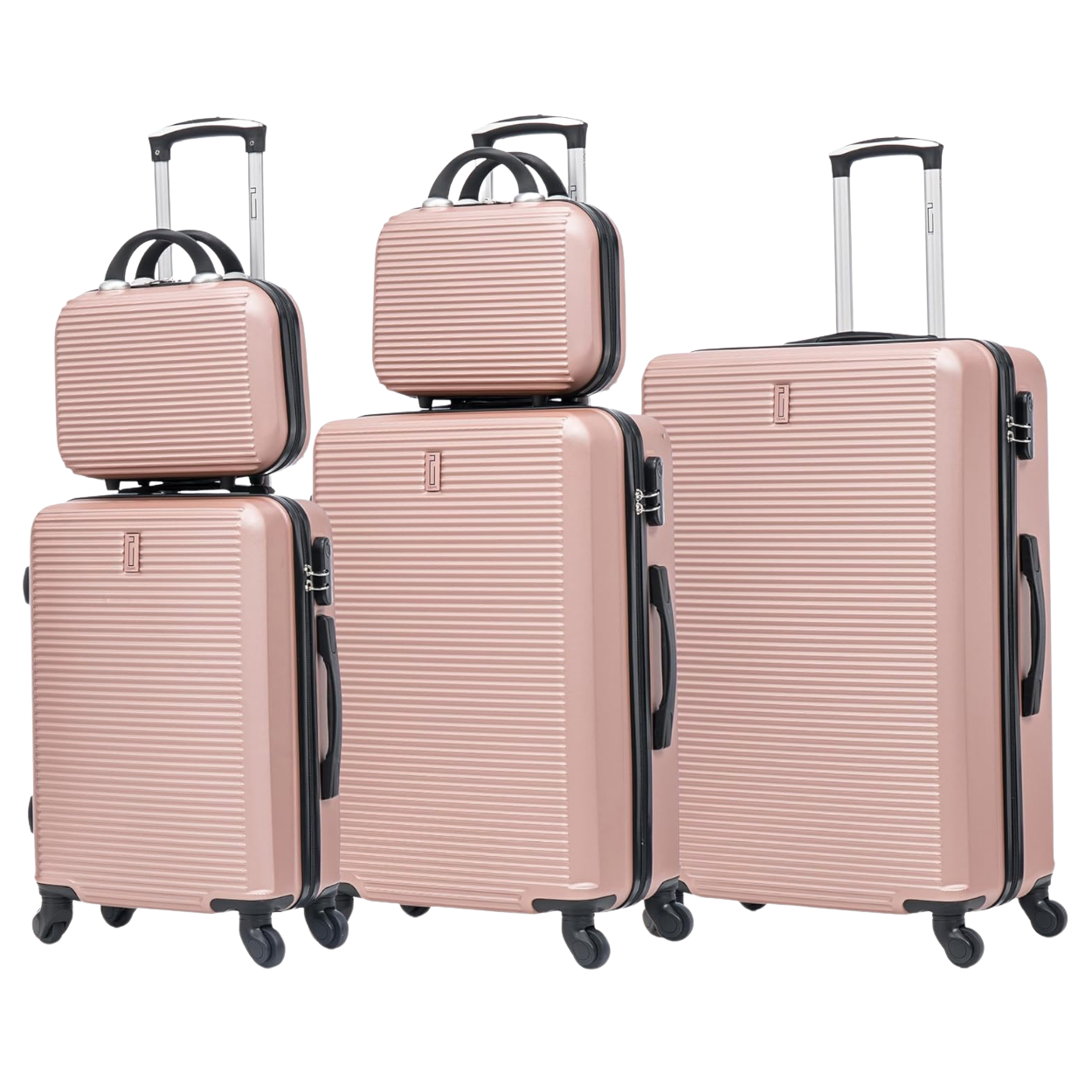 Set valises Week-End 5 pièces – 4 valises + vanity