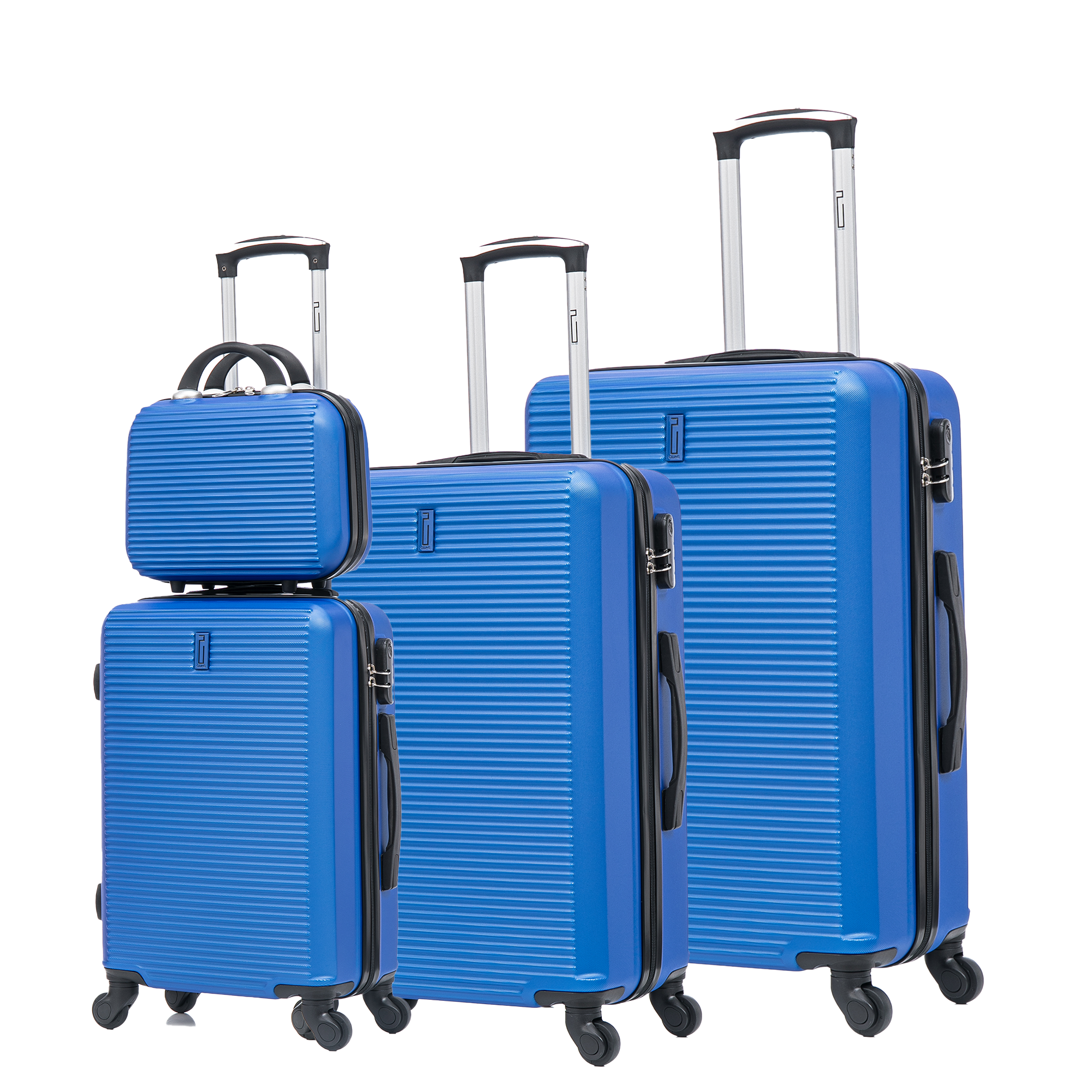 Set valises Week-End 4 pièces (cabine, moyenne, grande + vanity)