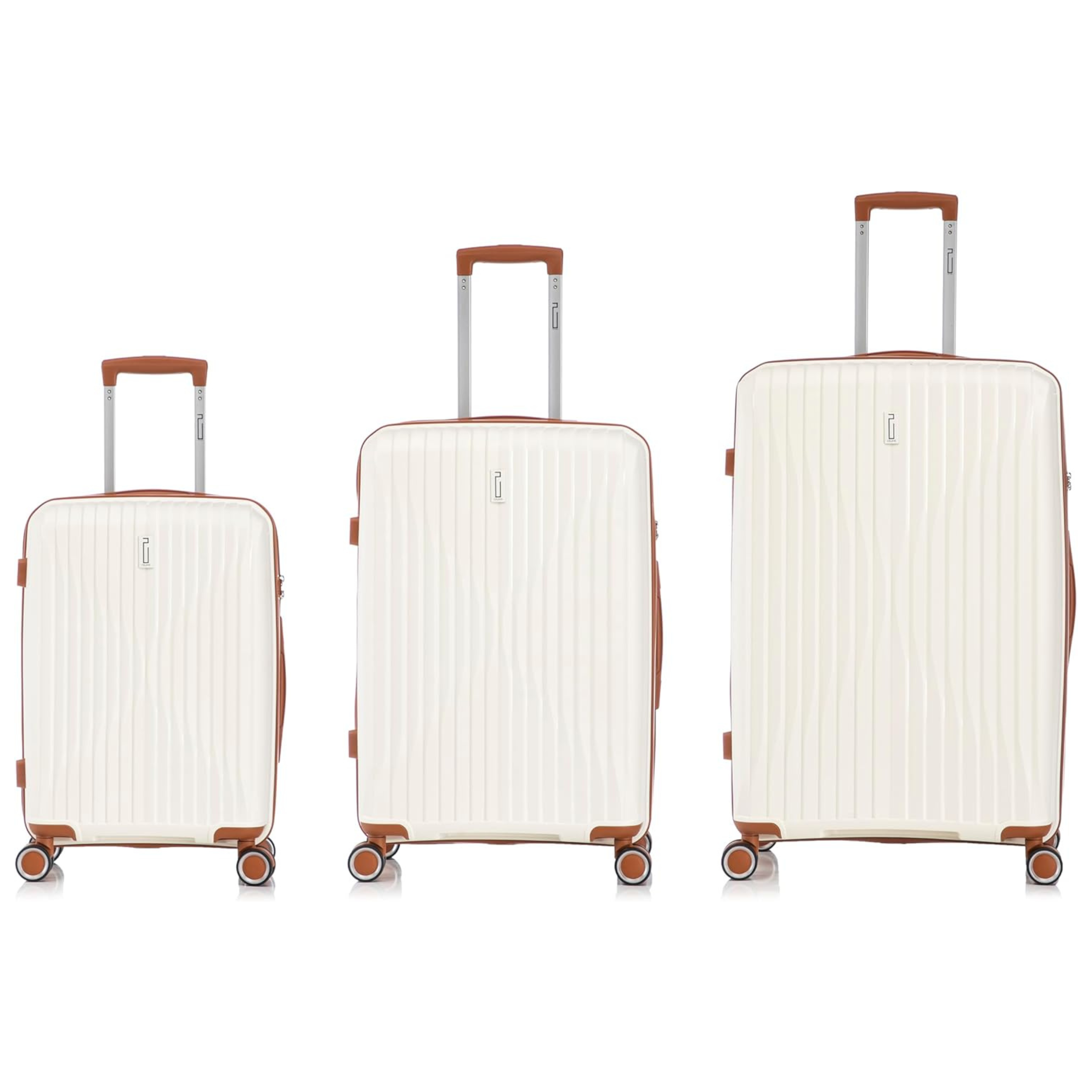 SET - Set 3 Valises - Polypropylène (XL-75cm) (L-65cm) (S-55cm)