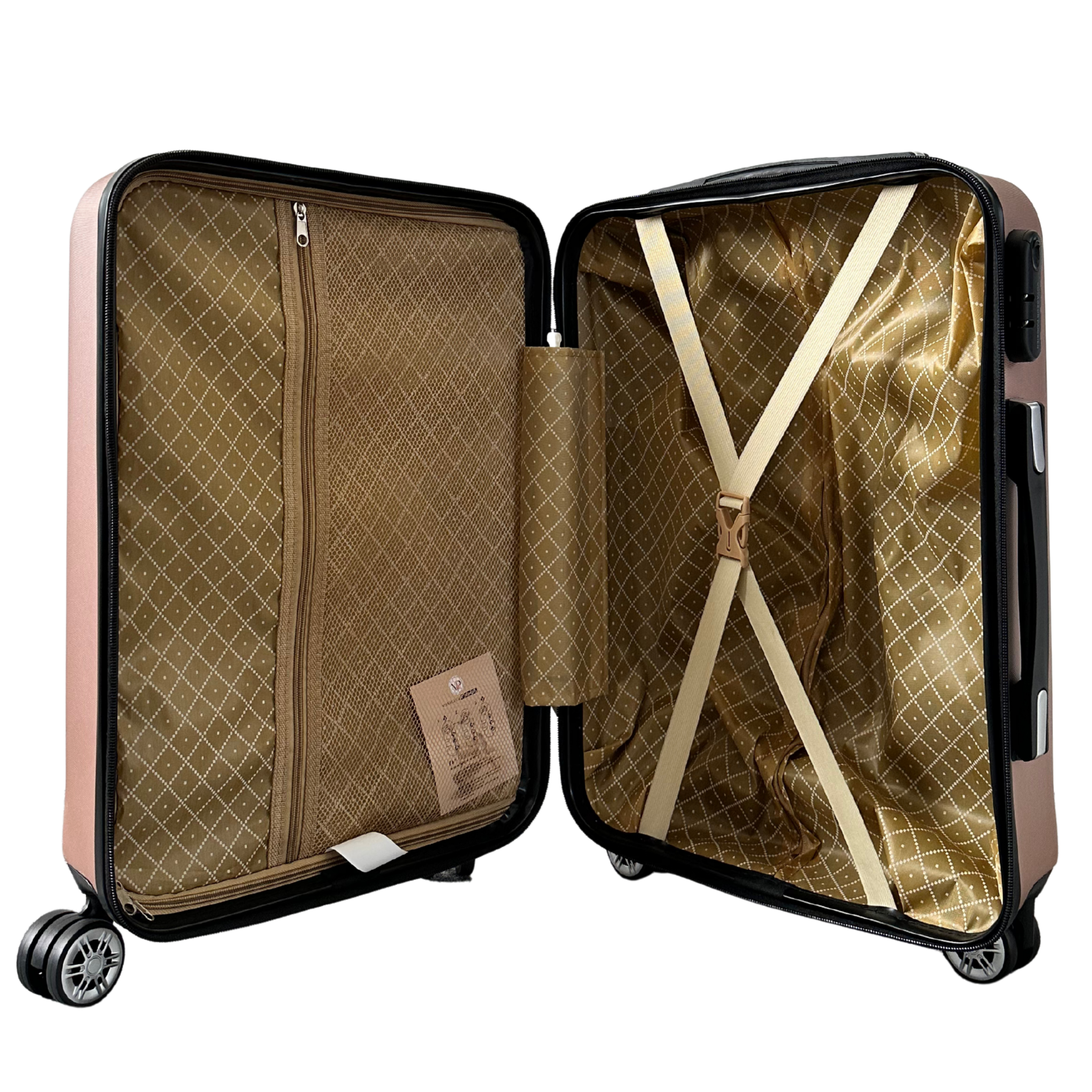 Parisian Travel Cabin Suitcase - Rose Gold