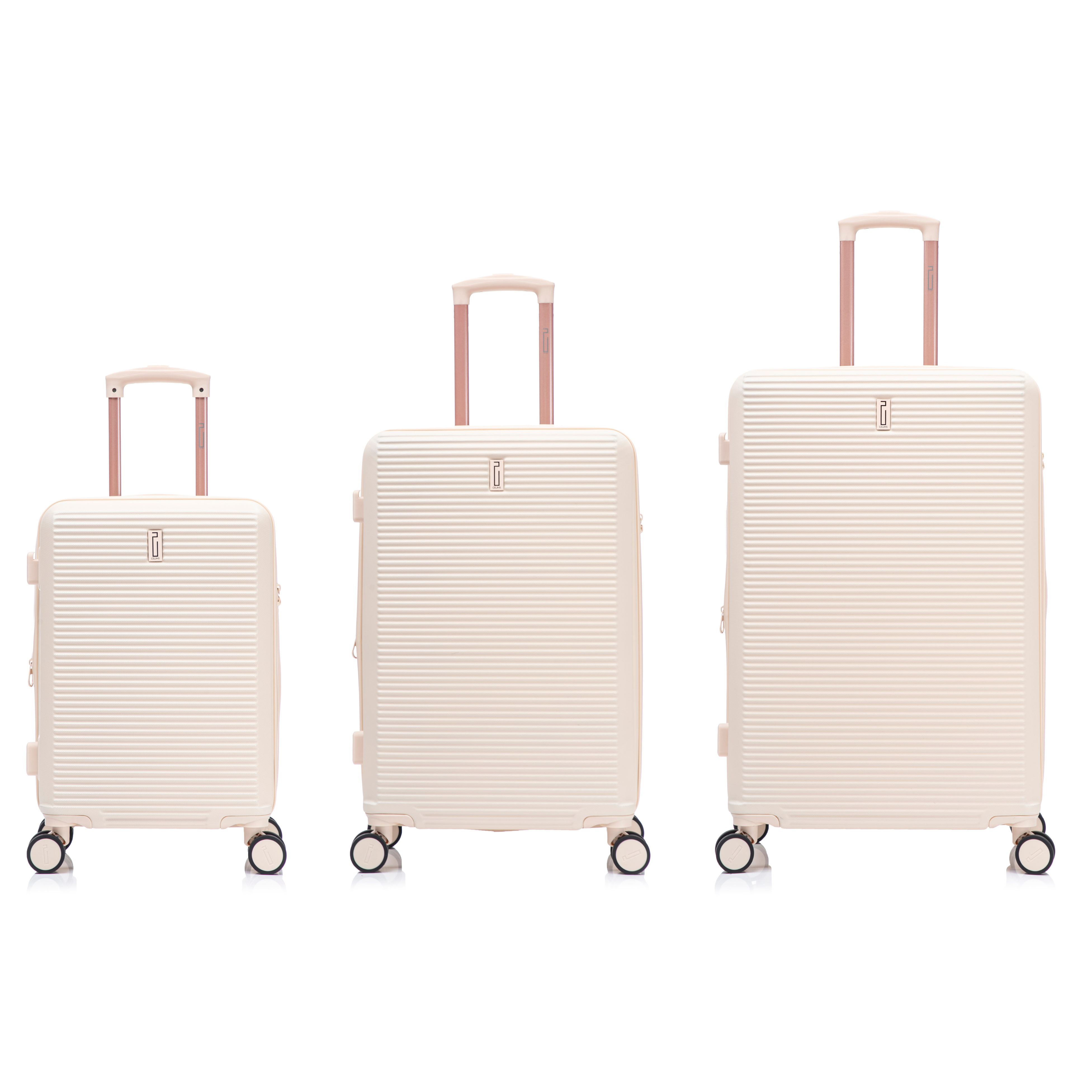 Set 3 Valises Linea Premium – ABS Extensible (XL-75cm) (L-65cm) (S-55cm)