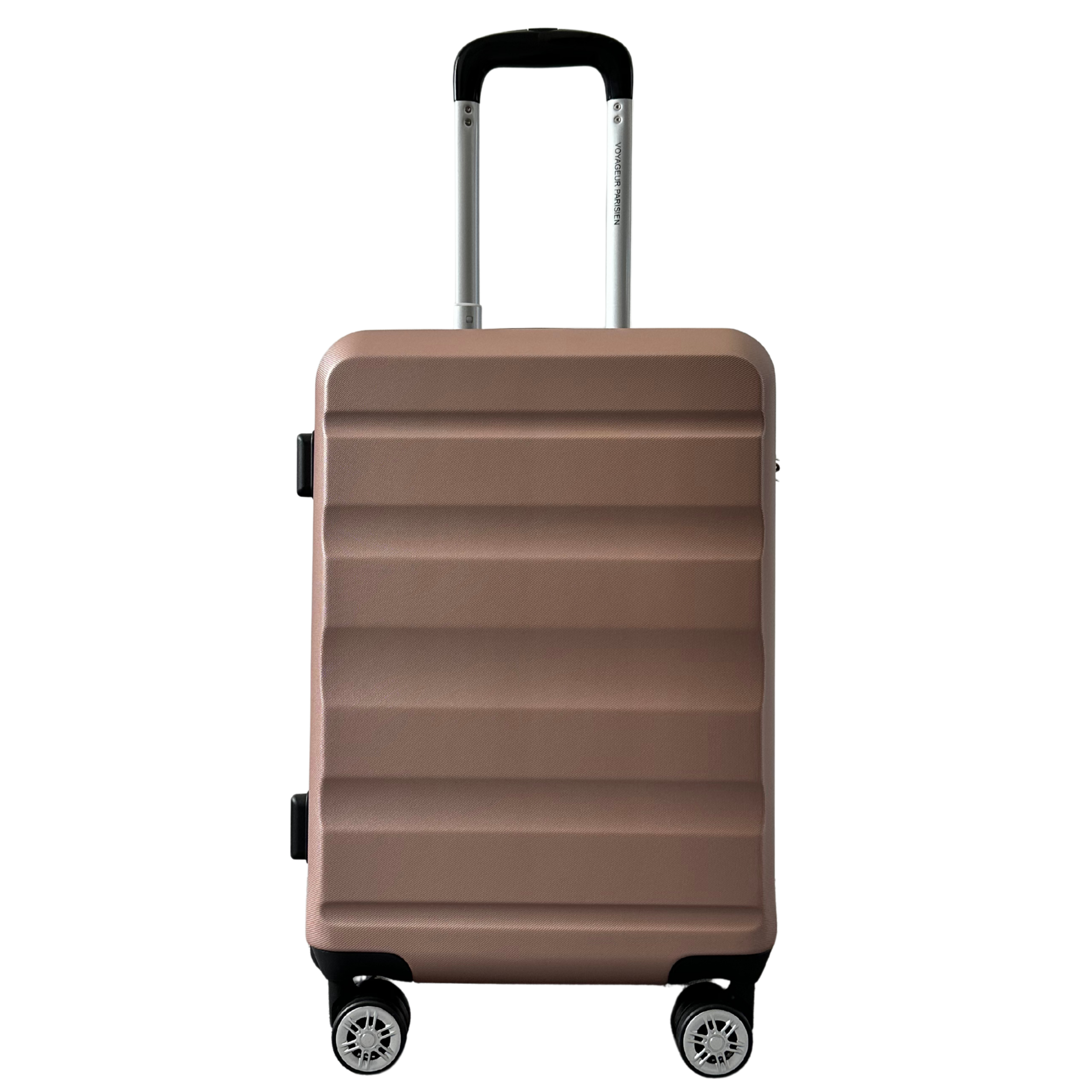 Parisian Travel Cabin Suitcase - Rose Gold