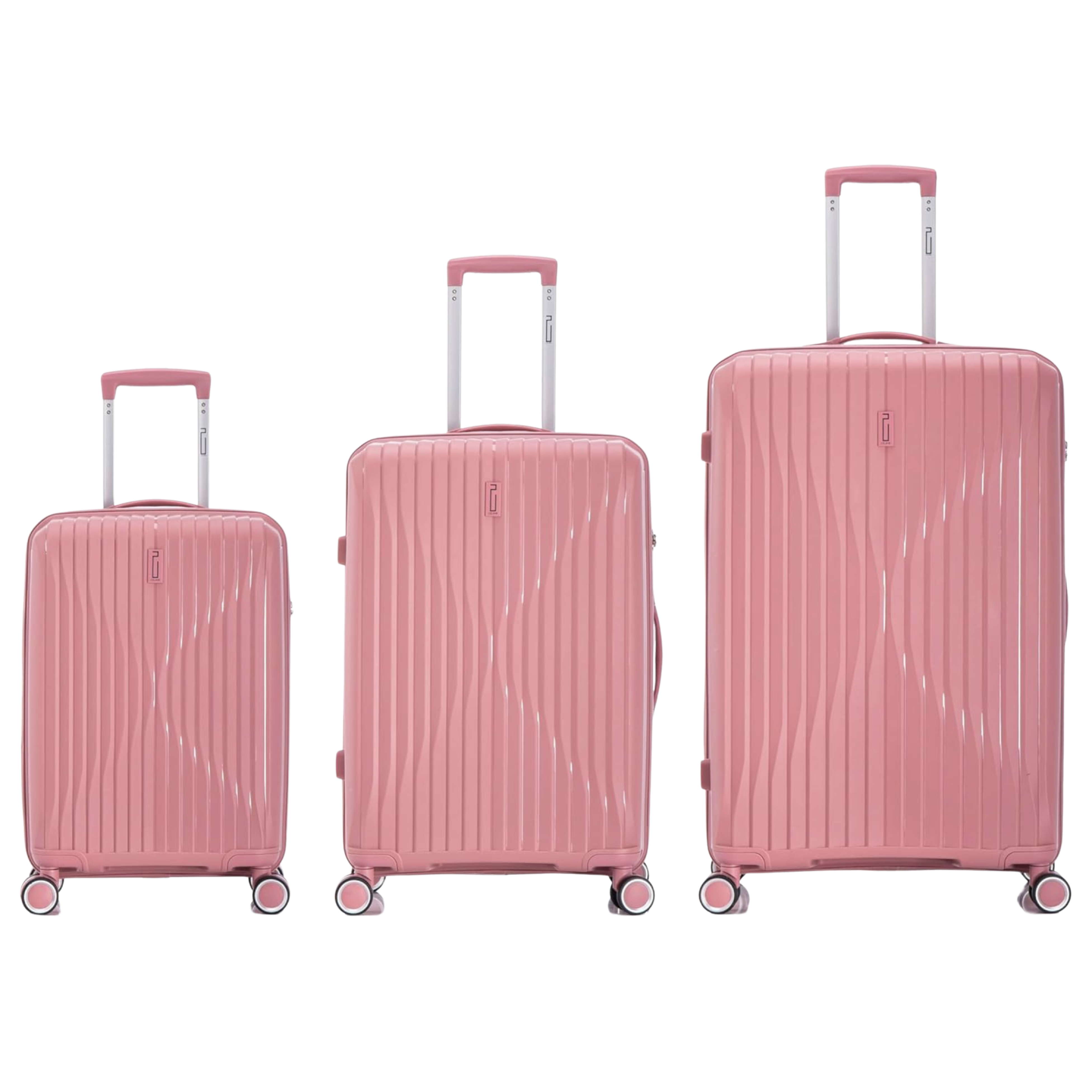 SET - Set 3 Valises - Polypropylène (XL-75cm) (L-65cm) (S-55cm)