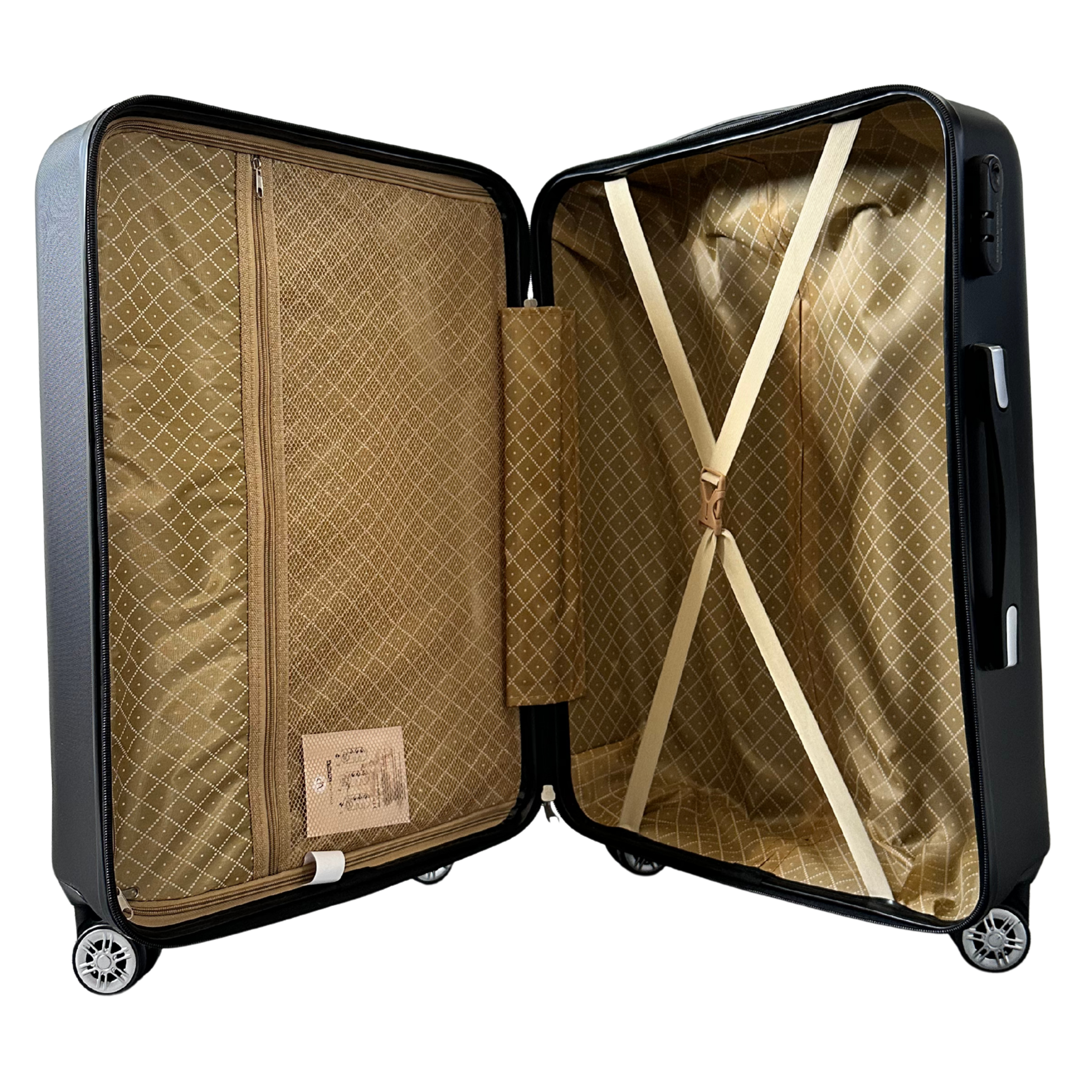 Valise Moyenne 65cm Voyageur Parisien | Cadenas | Double Roulettes | Légère et Rigide