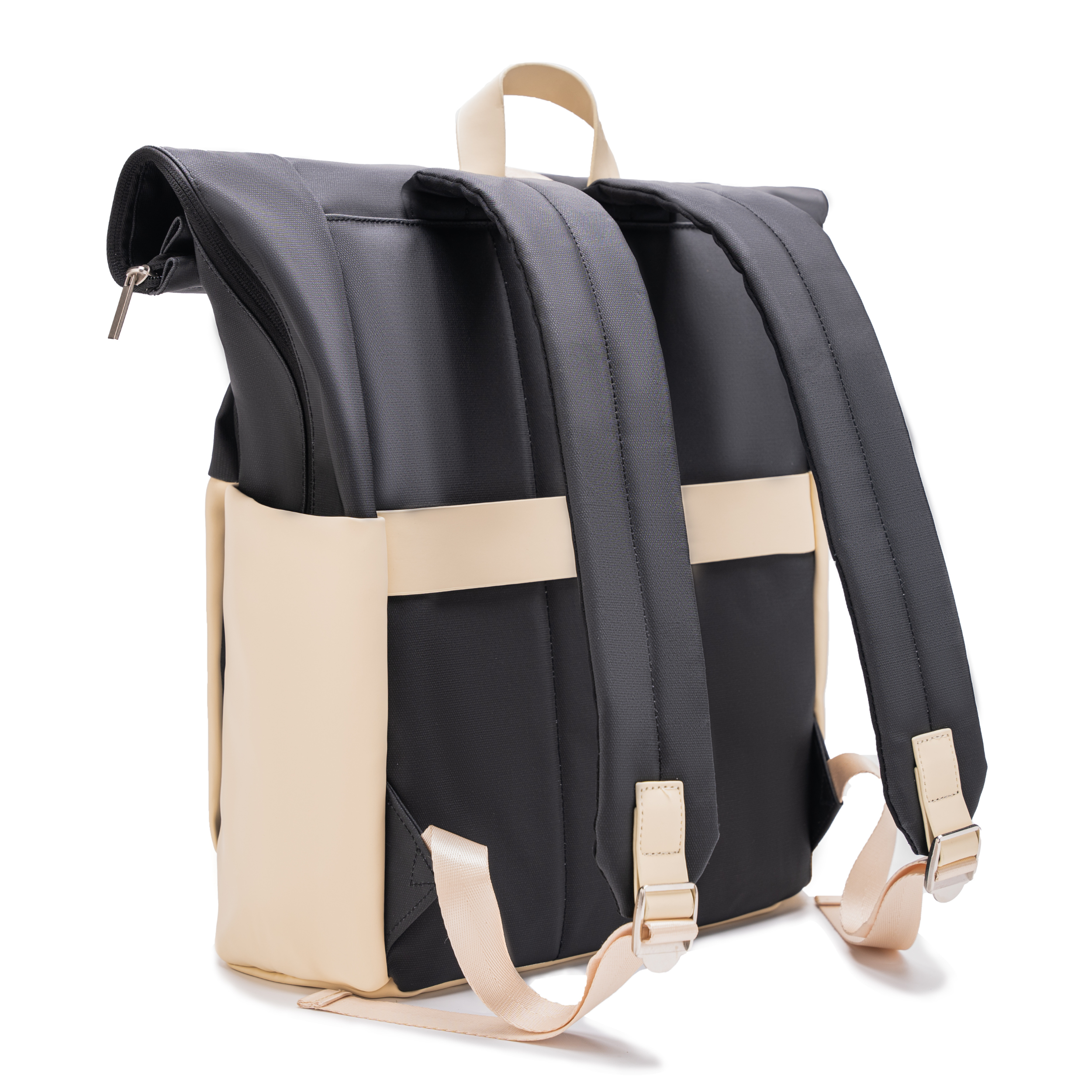 Sac à dos Roll-Top CELIMS - Bagage à Main 40x30x20cm - Imperméable & Ultra-Résitant - Rose