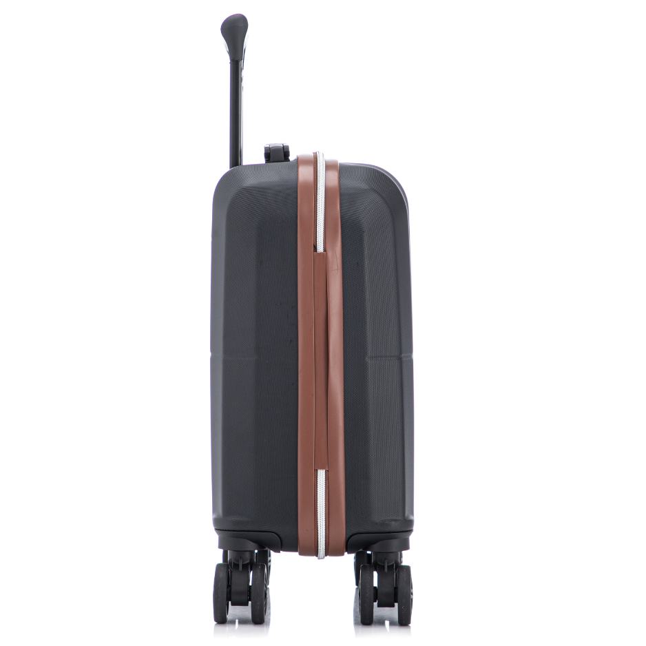 18” Carry-On Luggage Easyjet | Cabin Suitcase | Midnight Blue | ABS
