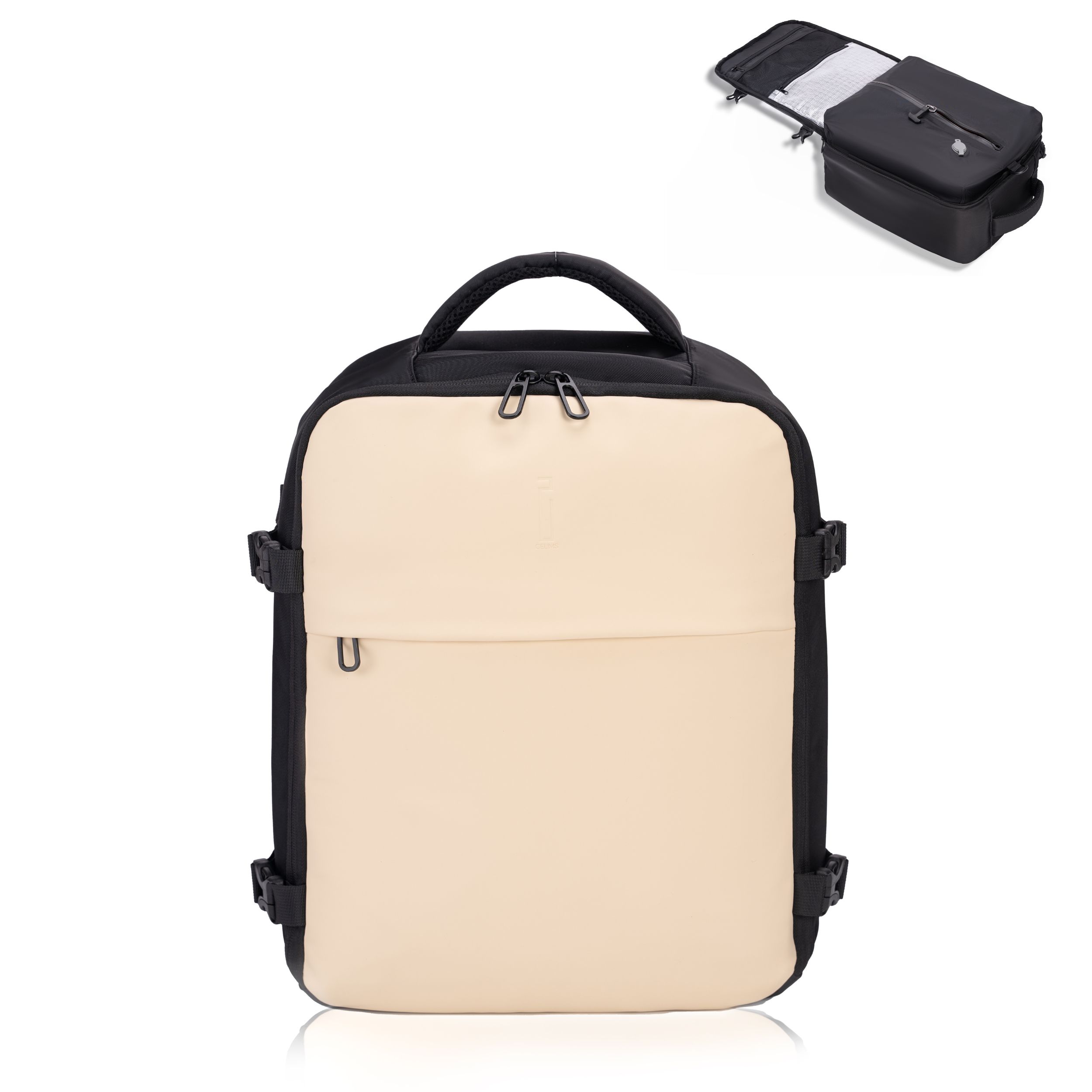 Sac à dos Sous Vide 40x30x20 CELIMS - Bagage à Main - Imperméable - Rose