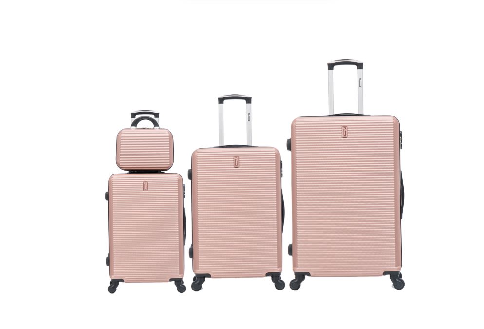 Set valises Week-End 4 pièces (cabine, moyenne, grande + vanity)