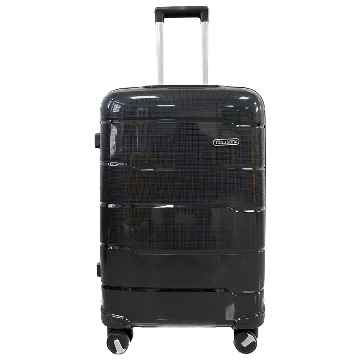 Valise_Moyenne_Polypropylene_Valise_20_kg_65x40x25_Noir_-_Celims_France