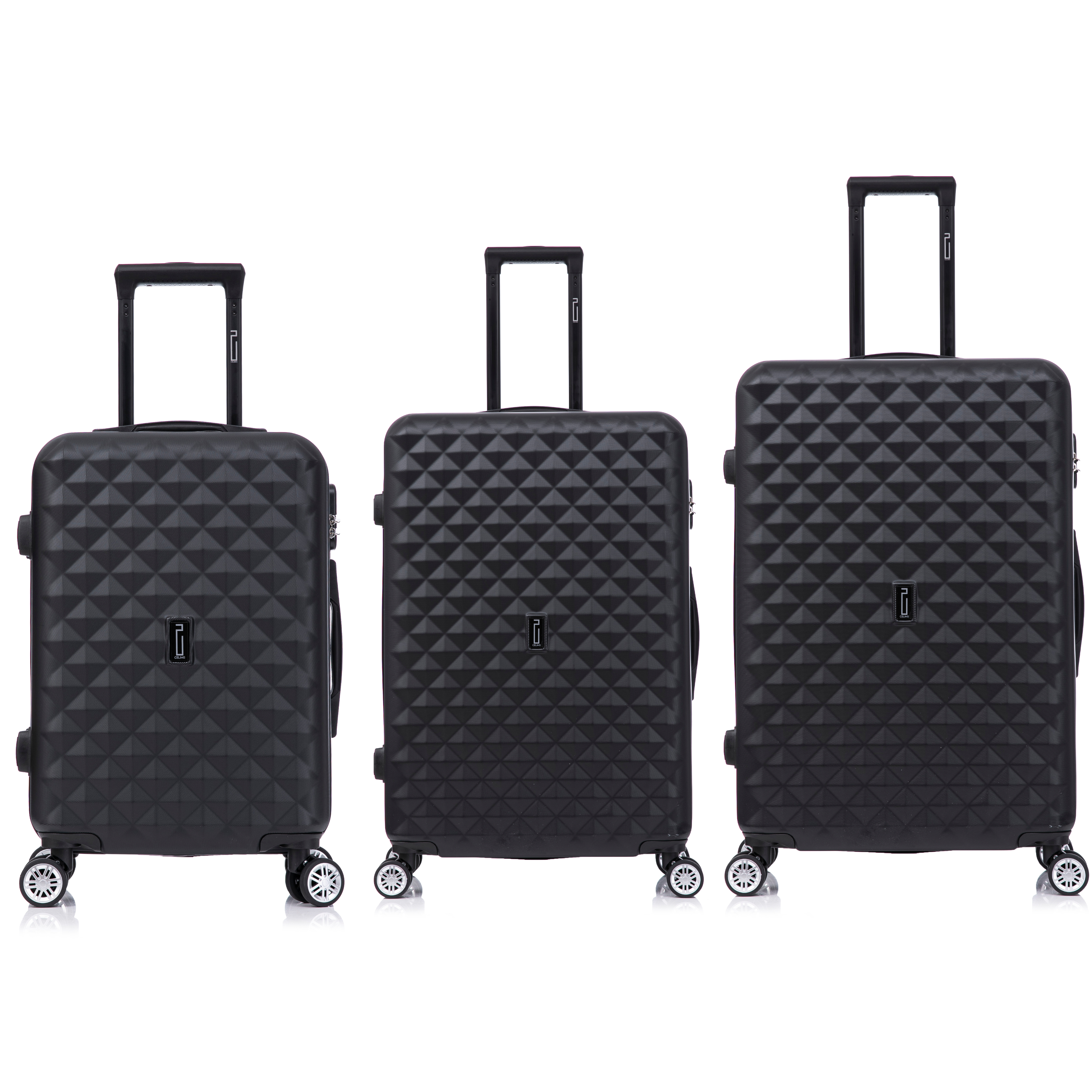 3-Piece Urban Luggage Set | Cabin Suitcase | Medium Suitcase | Large Suitcase – Rose Gold
