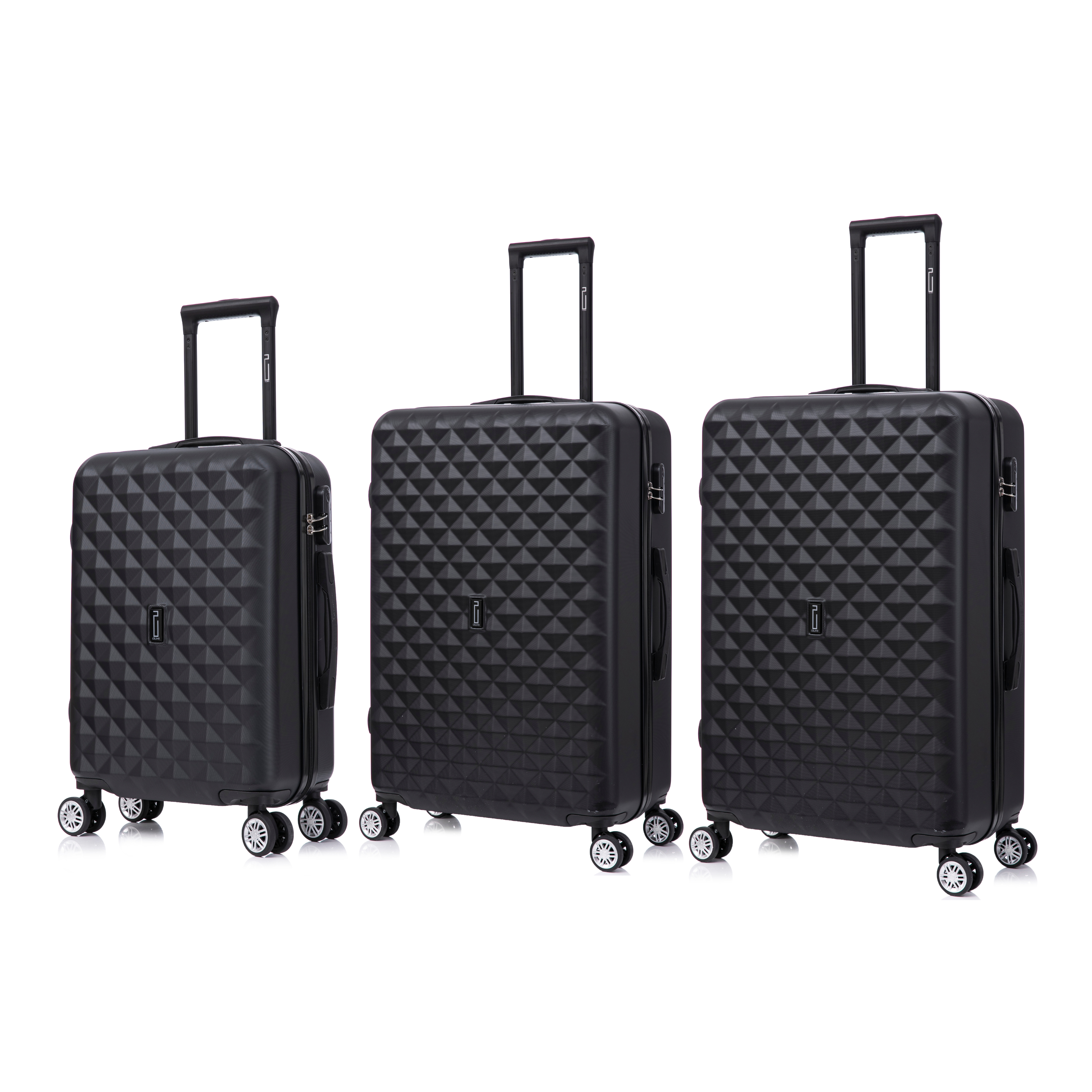 3-Piece Urban Luggage Set | Cabin Suitcase | Medium Suitcase | Large Suitcase – Rose Gold