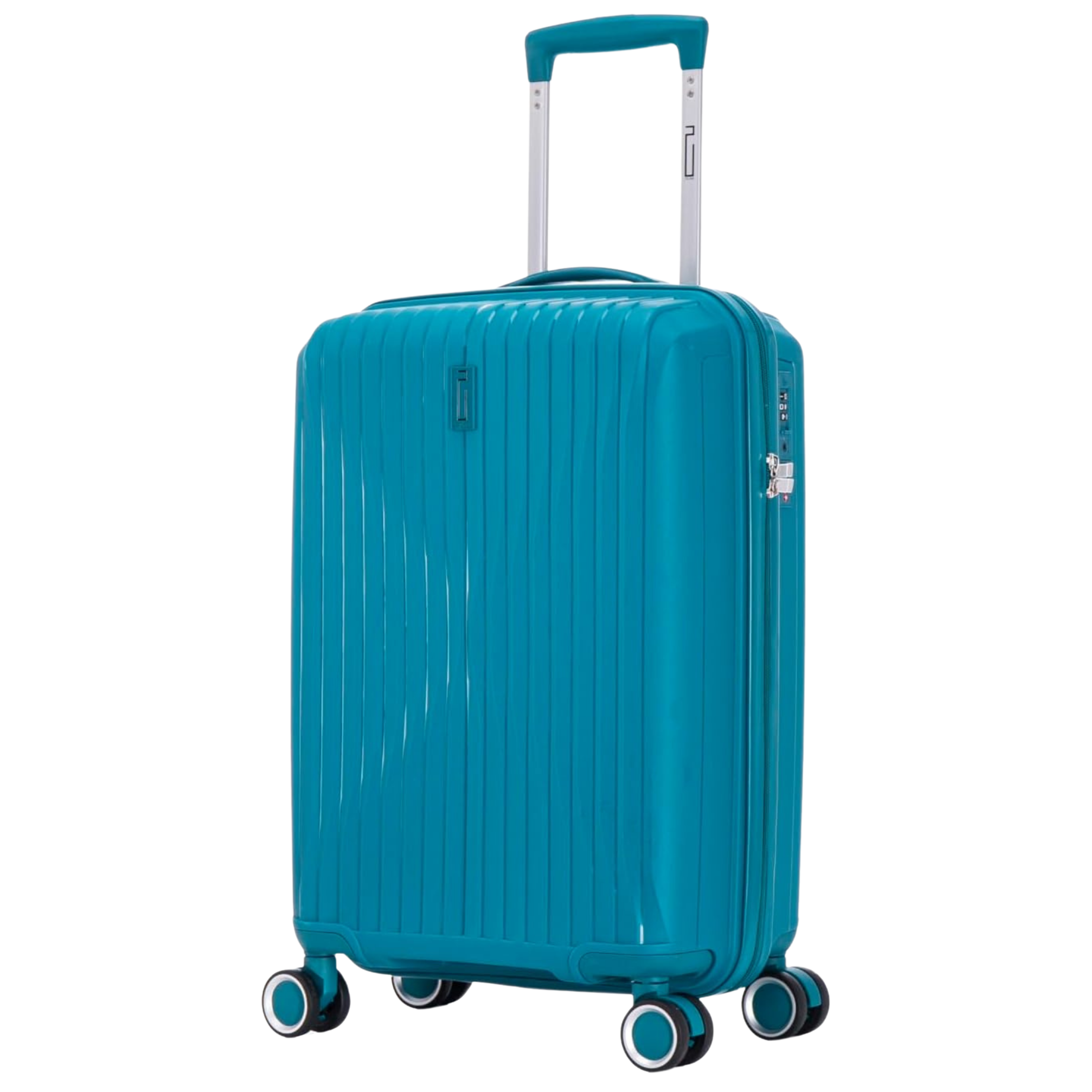 20” Carry-On Suitcase Polypropylene | Cabin Luggage | Blue