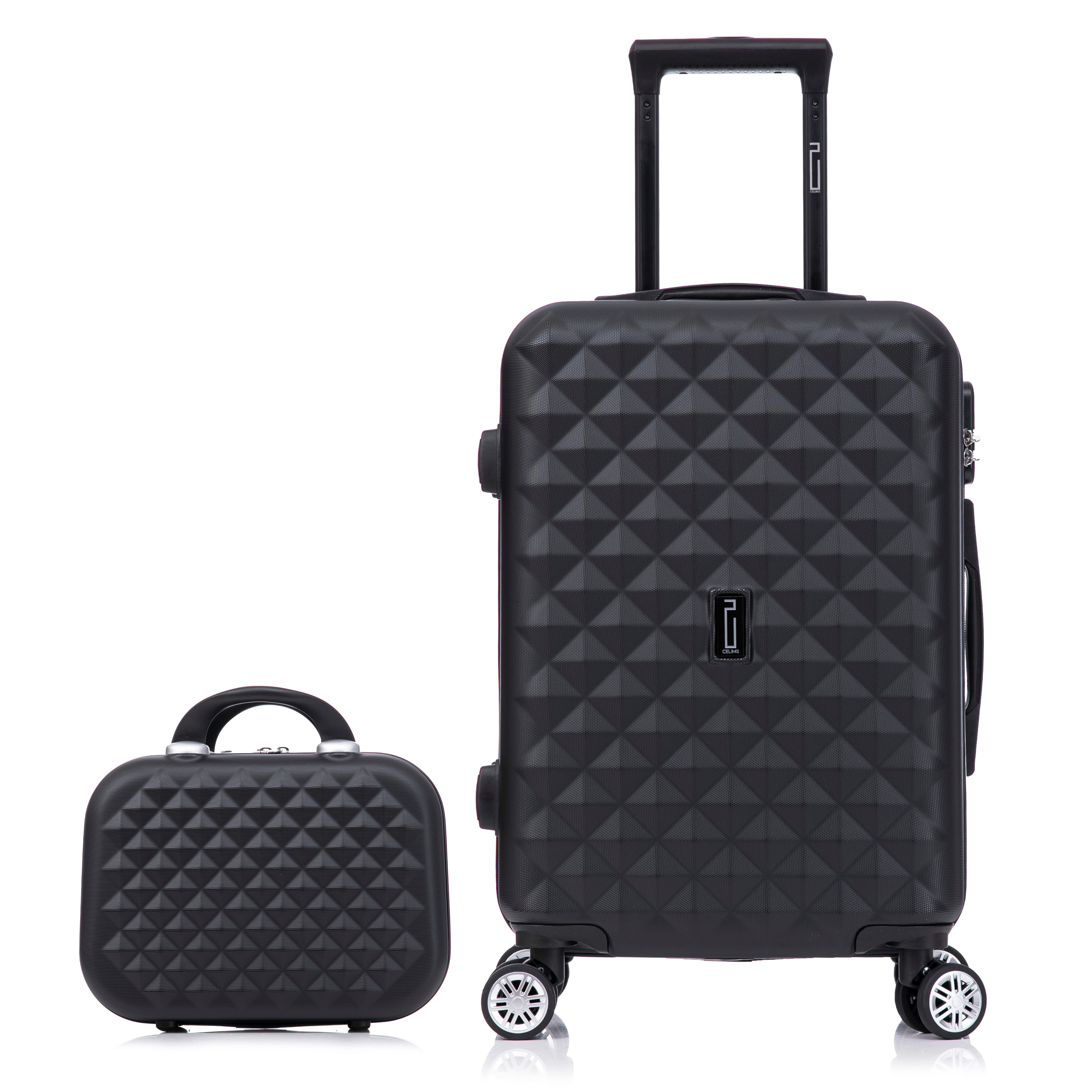 Cabin Suitcase with Vanity Urban | Cabin Luggage | 55x40x20 | Black