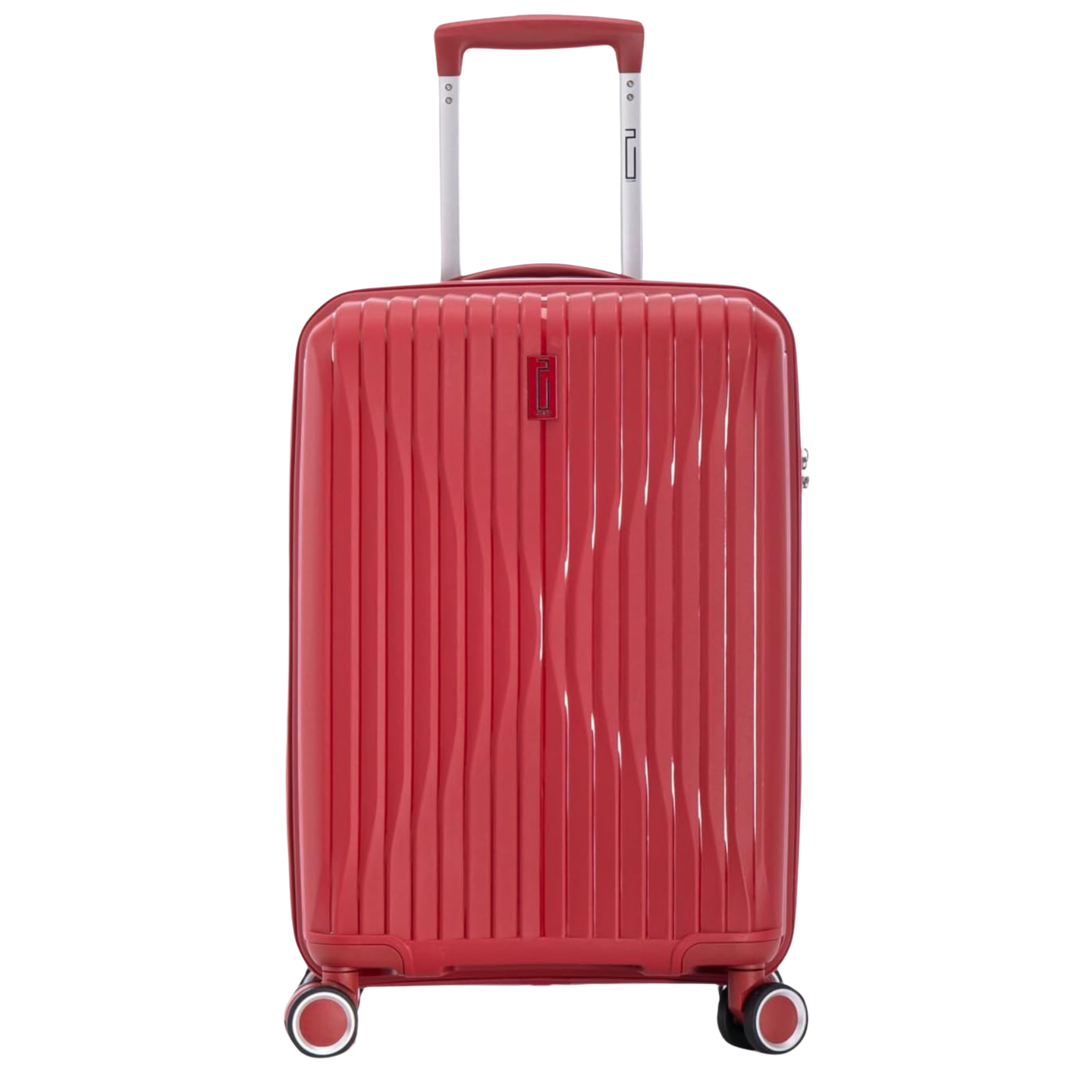 20” Carry-On Suitcase Polypropylene | Cabin Luggage | Red