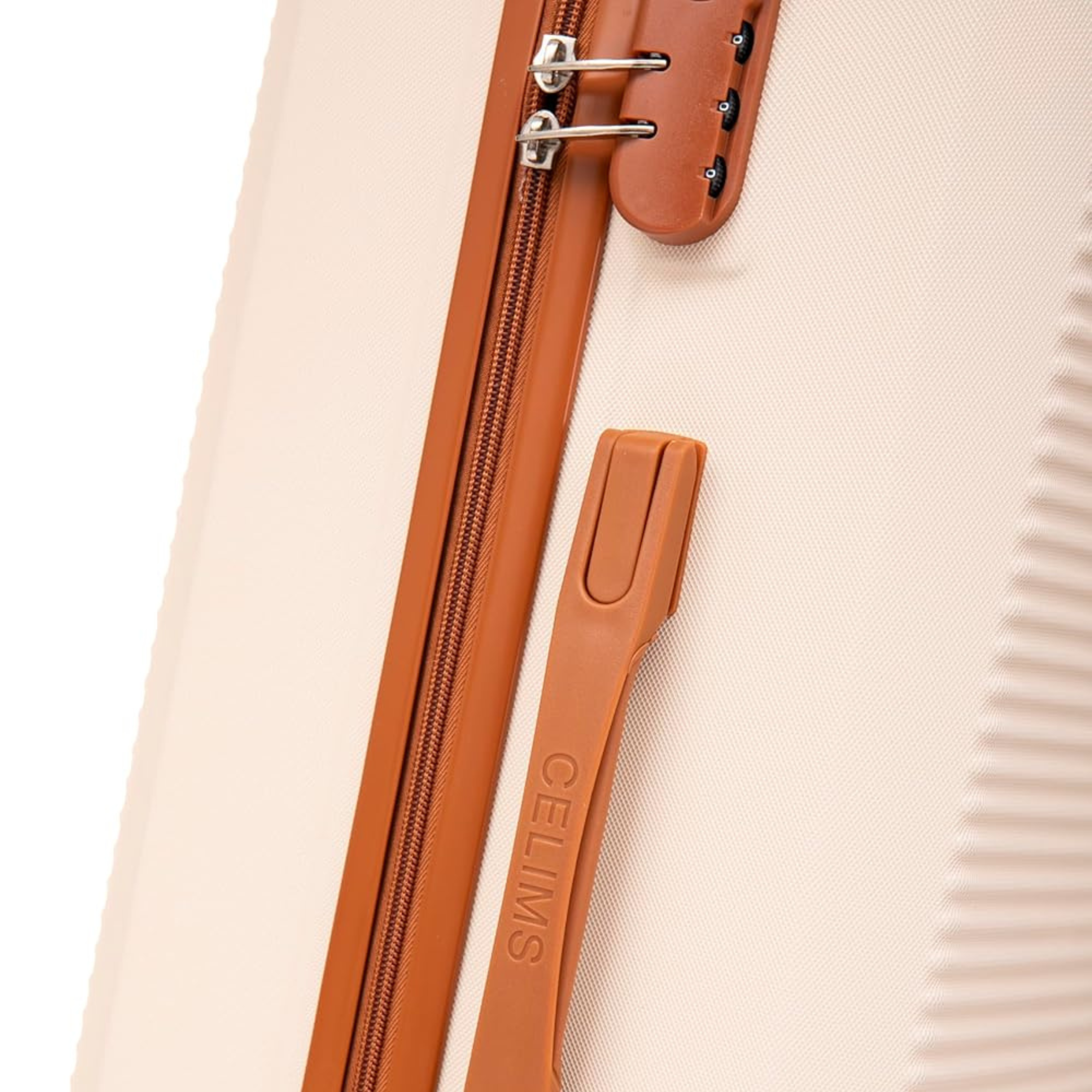 5-piece Week-end suitcase set | Cabin suitcase | Medium suitcase | Large suitcase | 2x Vanity case - Orange