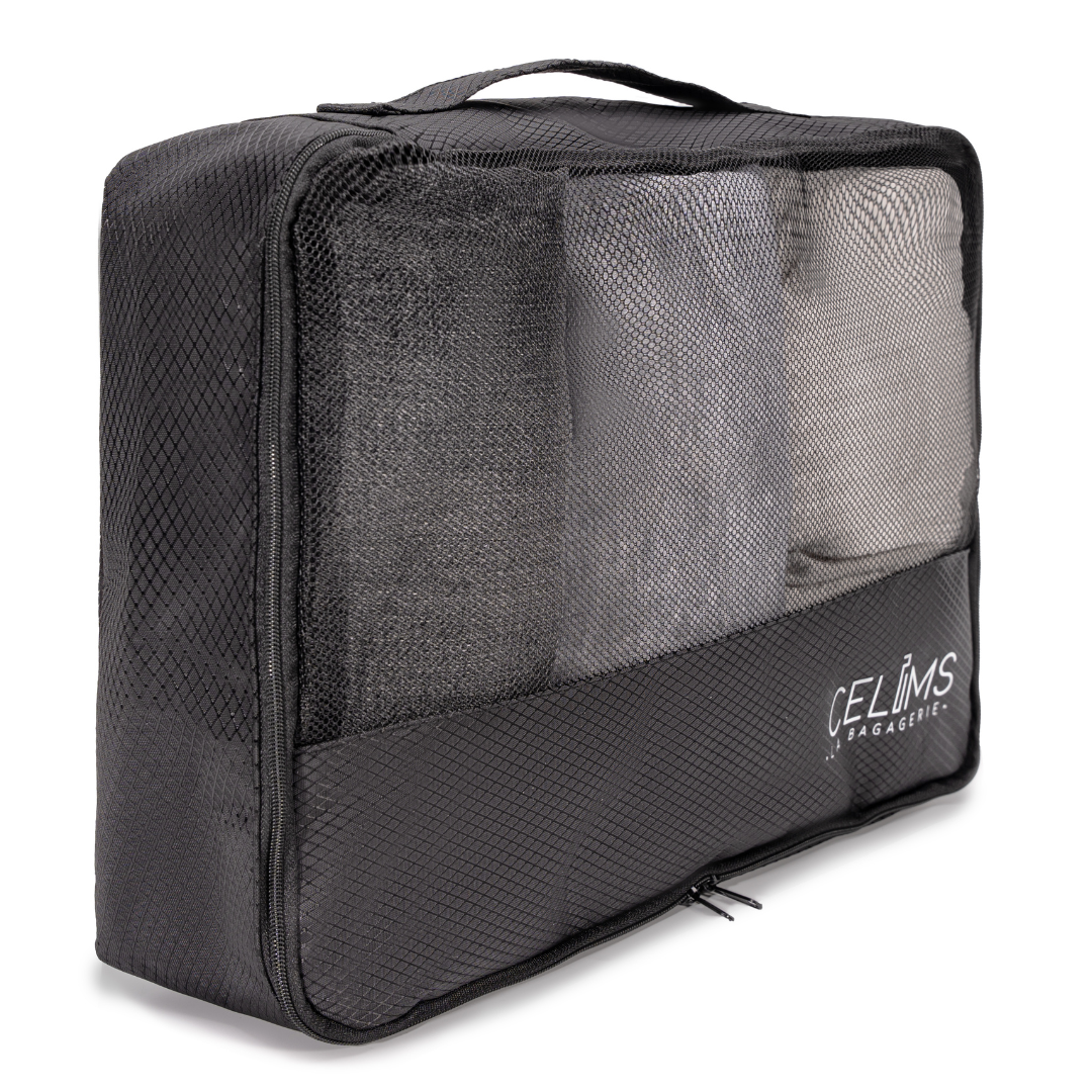 PACKING CUBE – Cube de Rangement Valise – Organisateur Bagage Voyage Léger et Pliable – Accessoire de Voyage