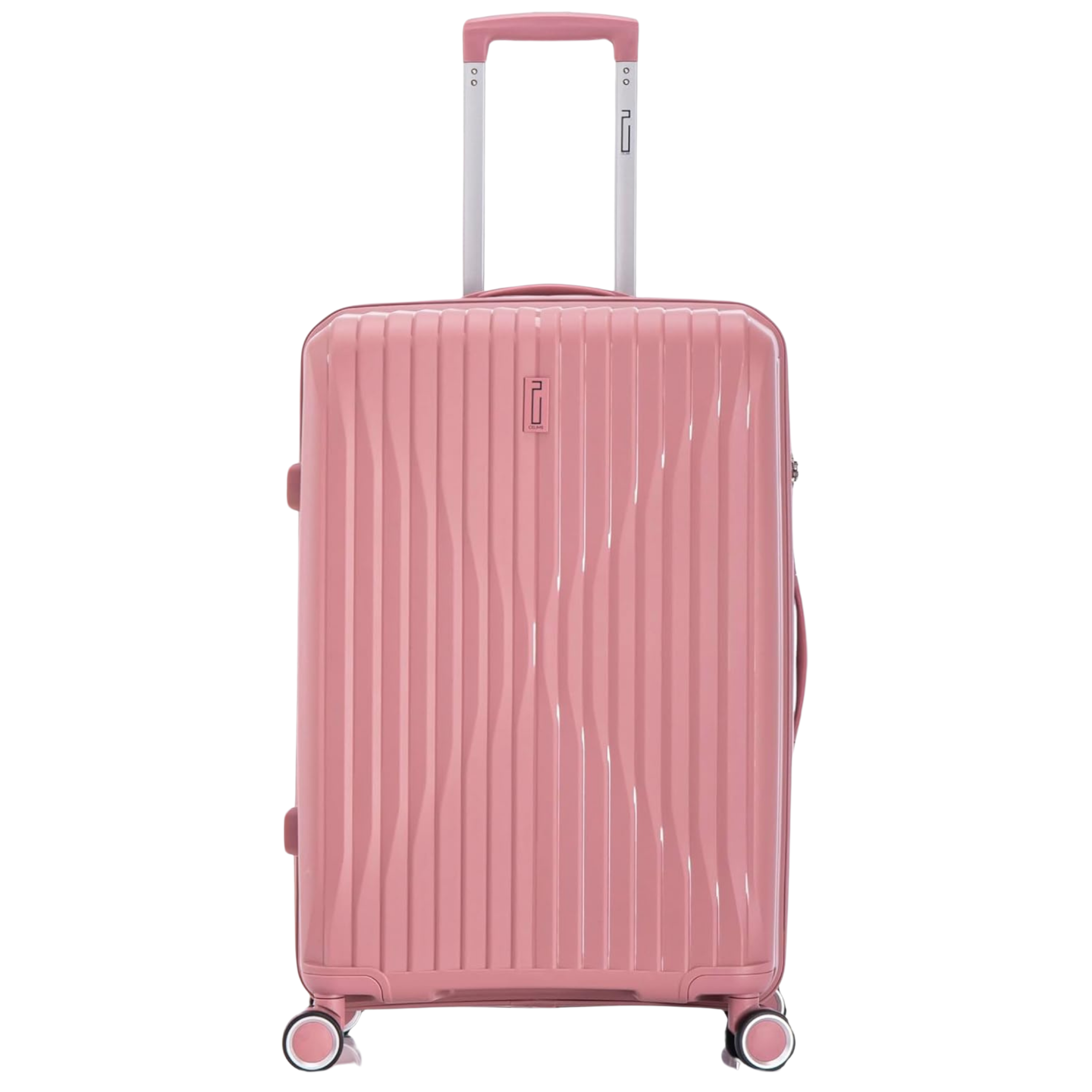 25” Medium Polypropylene Suitcase | 20 kg Suitcase | Rose