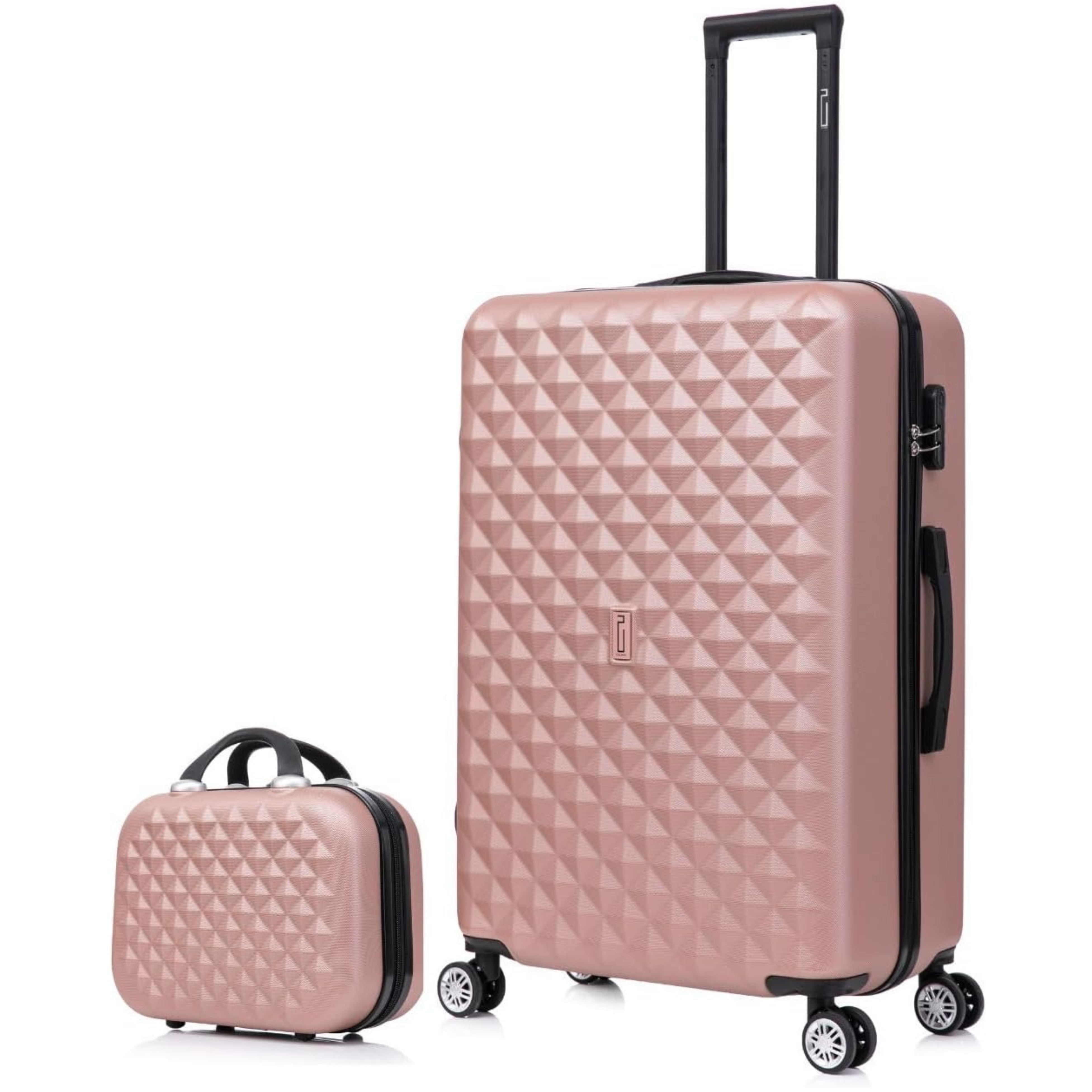 30” Large Suitcase Urban | Large Hard Shell Suitcase | Rose Gold
