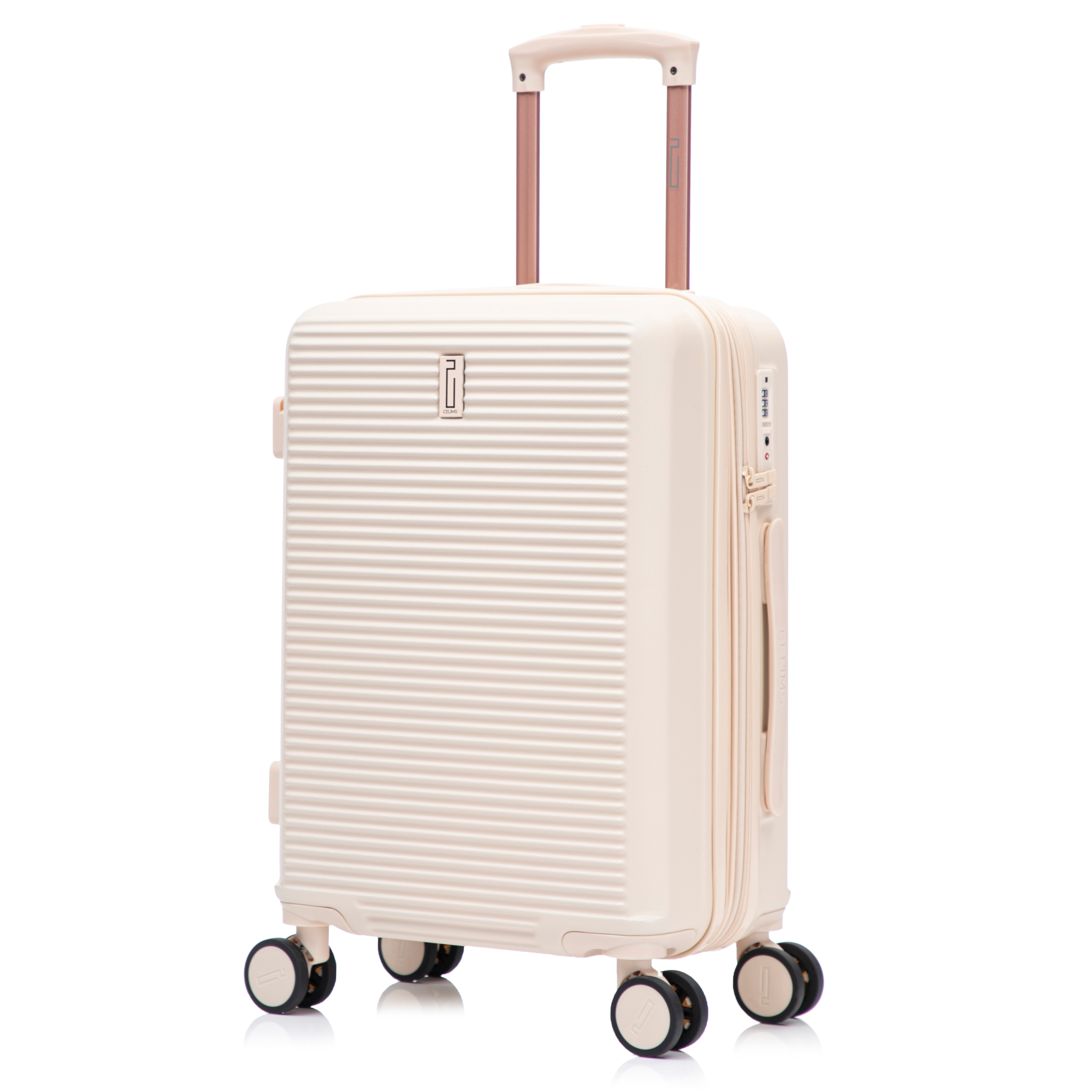 Valise Cabine 55 cm ABS – Linea Premium - Extensible & Serrure TSA