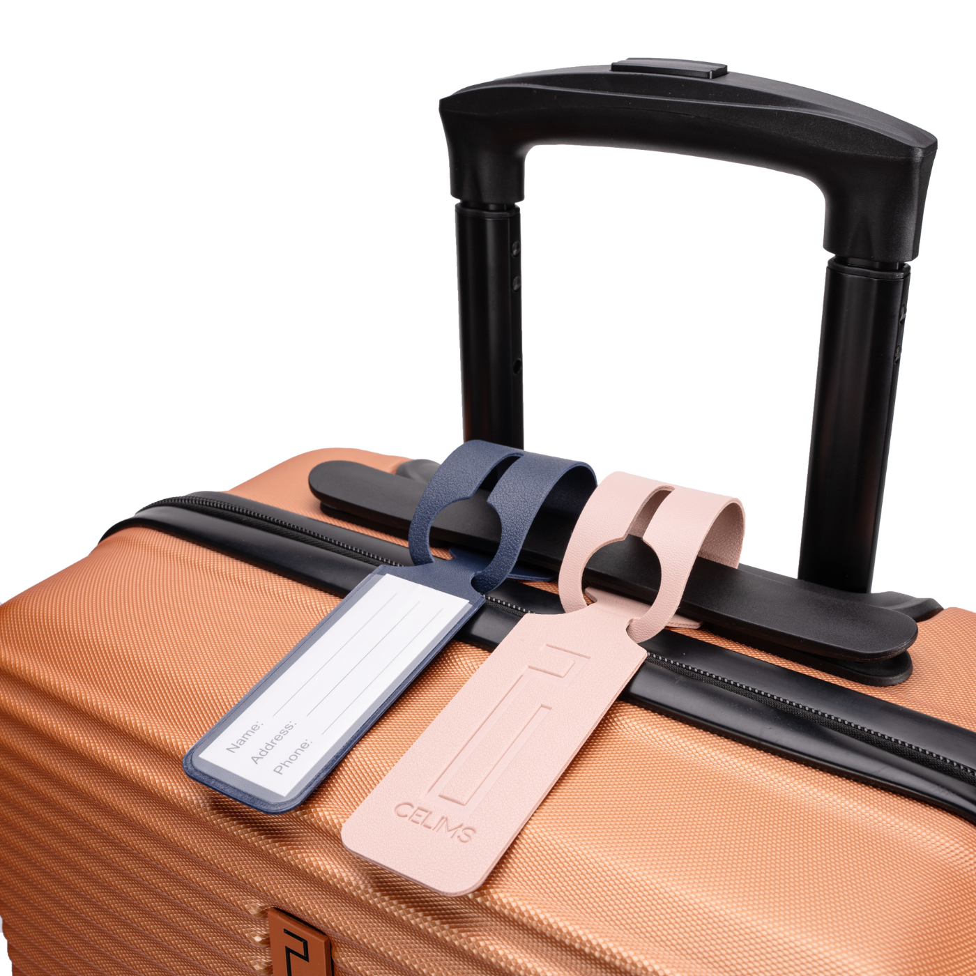 Étiquette Valise - Porte Nom Bagage Résistant - Étiquette Bagage - Accessoire Valise Voyage