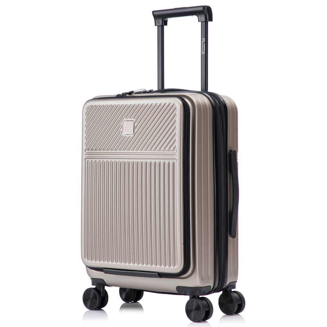 Set de 3 Valises ABS – Front Opening - Extensible & Serrure TSA (XL-75 cm / L-65 cm / S-56 cm)