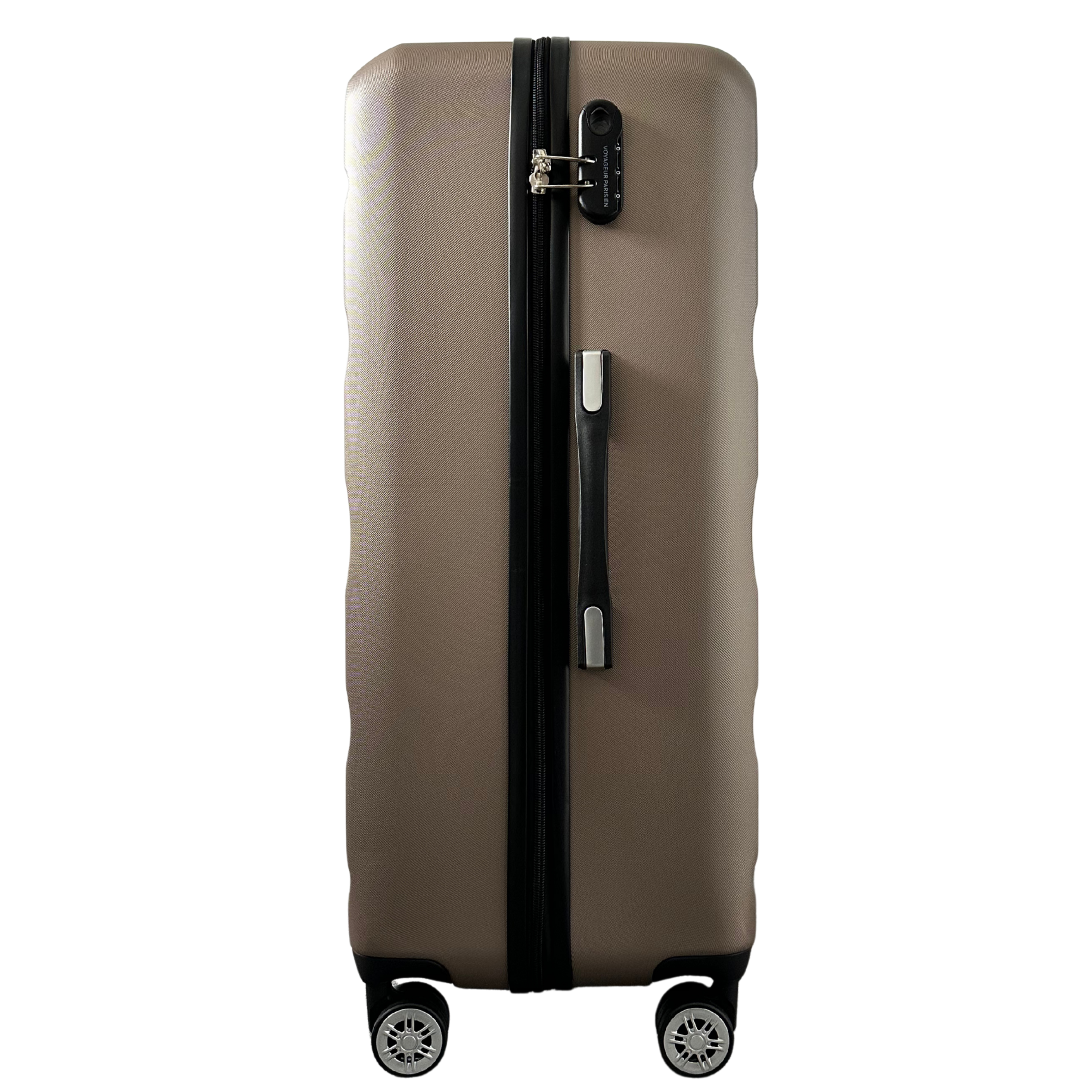 Medium Suitcase 65cm Parisian Traveler | Lock | Double Wheels | Lightweight and Rigid |