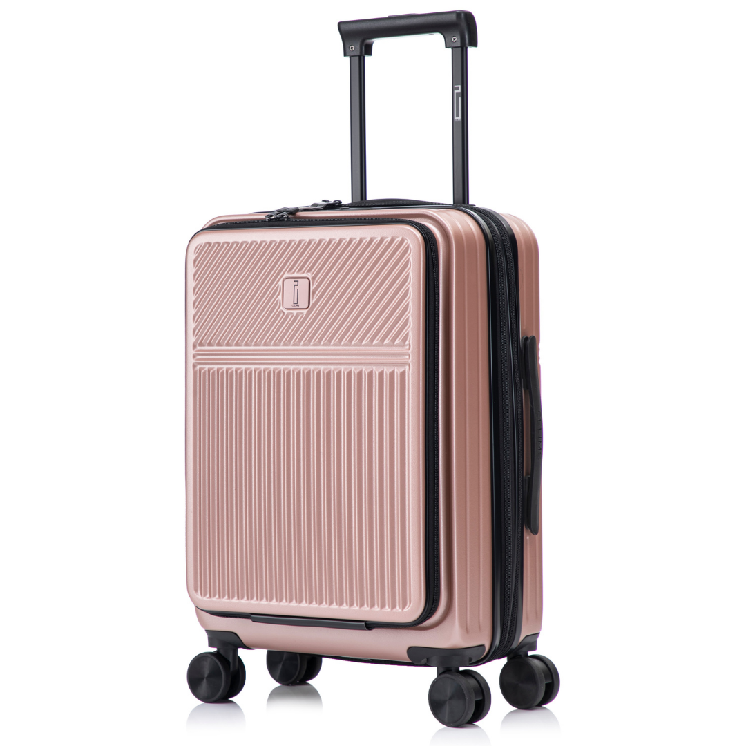 Set de 3 Valises ABS – Front Opening - Extensible & Serrure TSA (XL-75 cm / L-65 cm / S-56 cm)