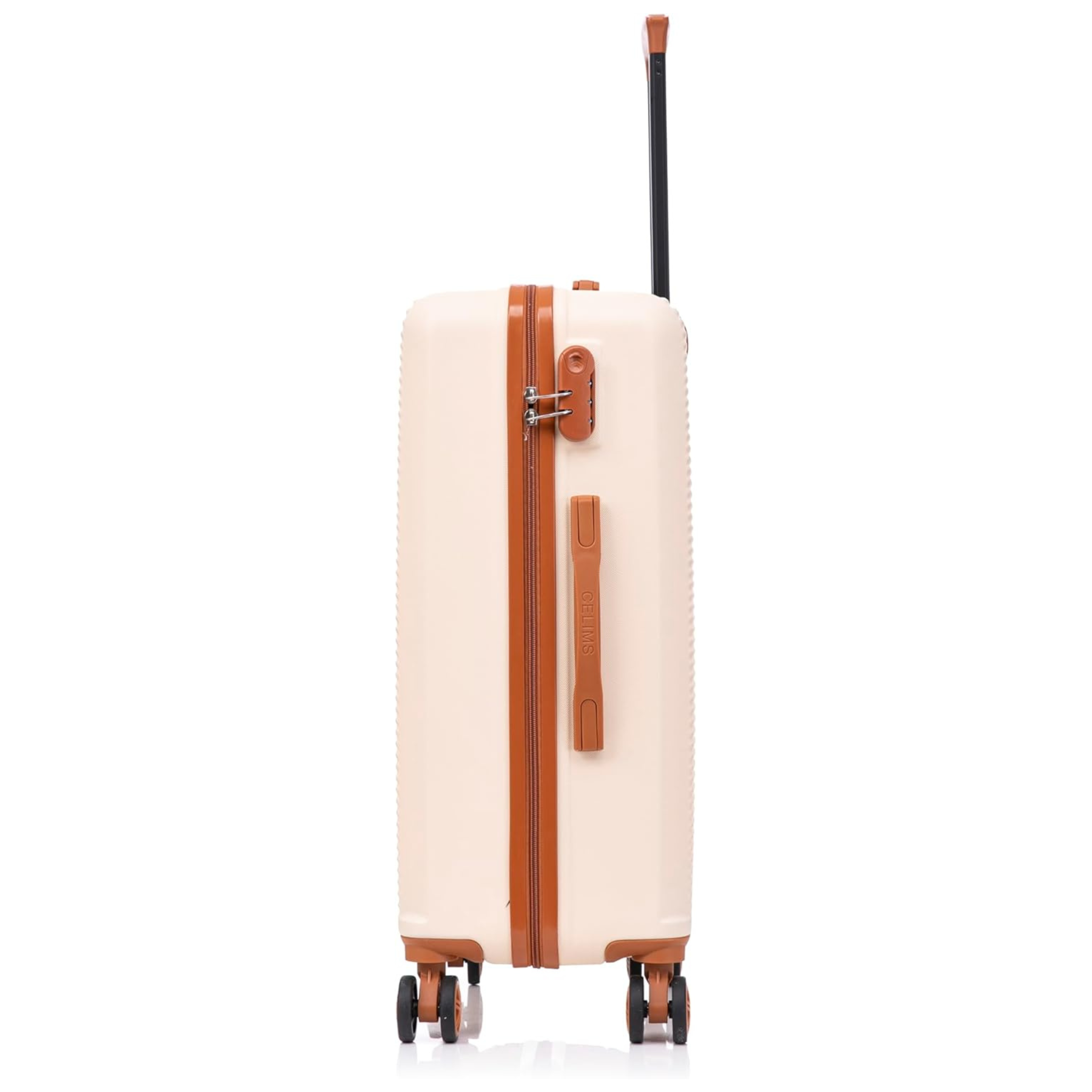 5-piece Week-end suitcase set | Cabin suitcase | Medium suitcase | Large suitcase | 2x Vanity case - Orange